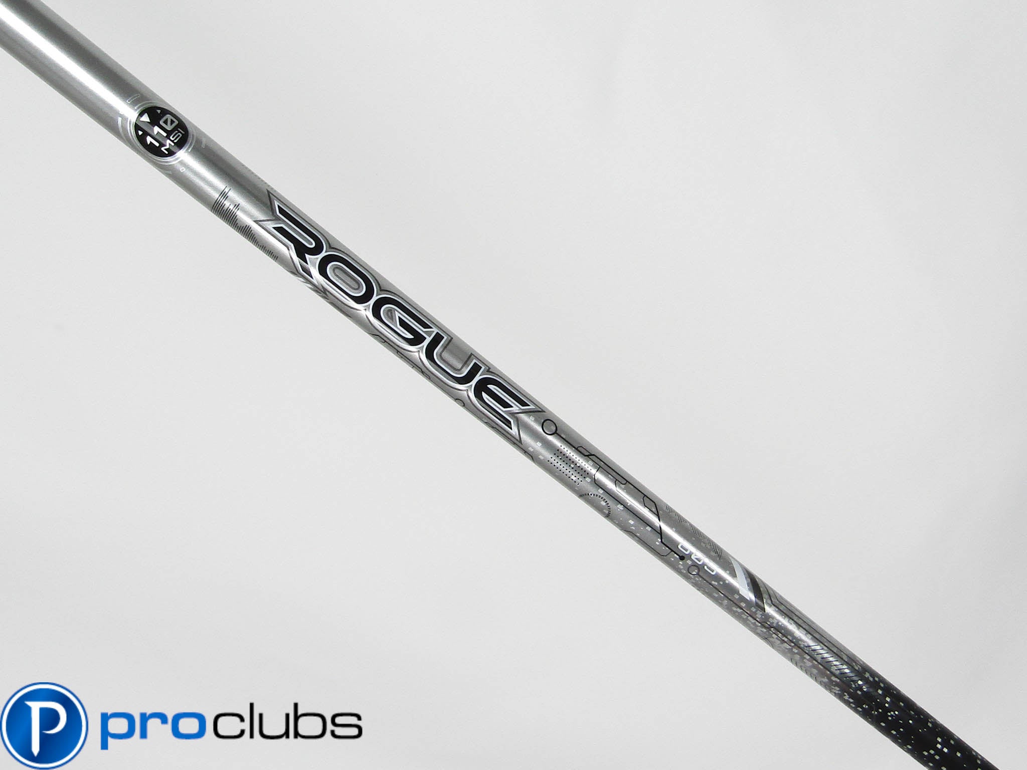 NEW ALDILA ROGUE SILVER 110 MSI 60 STIFF FLEX DRIVER SHAFT TaylorMade Tip 452805