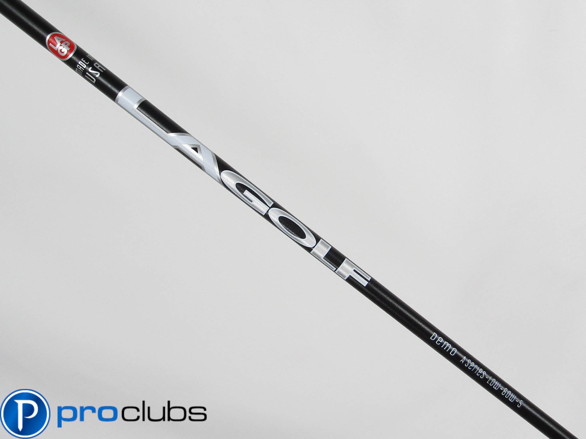 NEW LA GOLF A-SERIES DEMO LOW 60 05 X-FLEX DRIVER SHAFT w/ Ping Adapter #438557