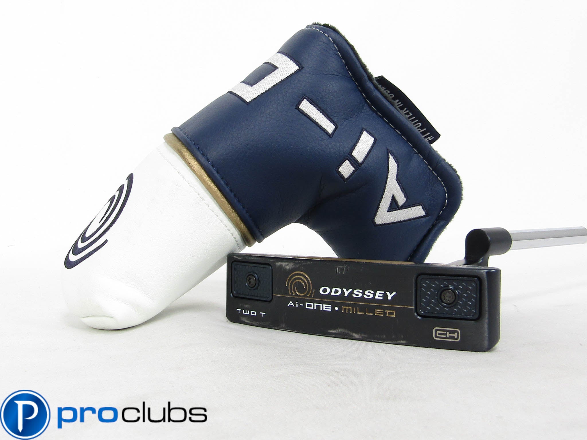 Tour Issue! ODYSSEY Ai-ONE MILLED TWO T CH PUTTER 34.5" w/HEADCOVER (TC#)