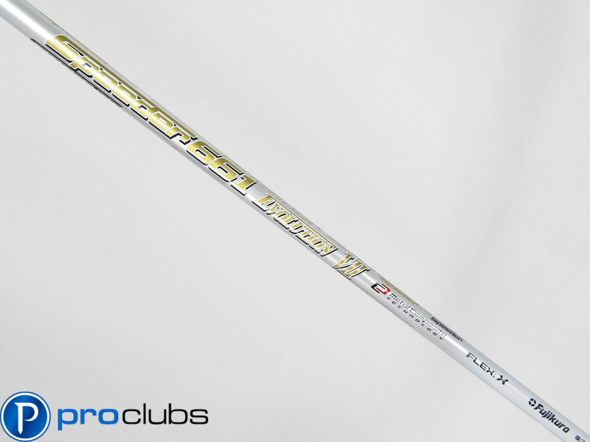 FUJIKURA SPEEDER EVOLUTION VII 661 X-FLEX DRIVER SHAFT -UNCUT 46"- #452174