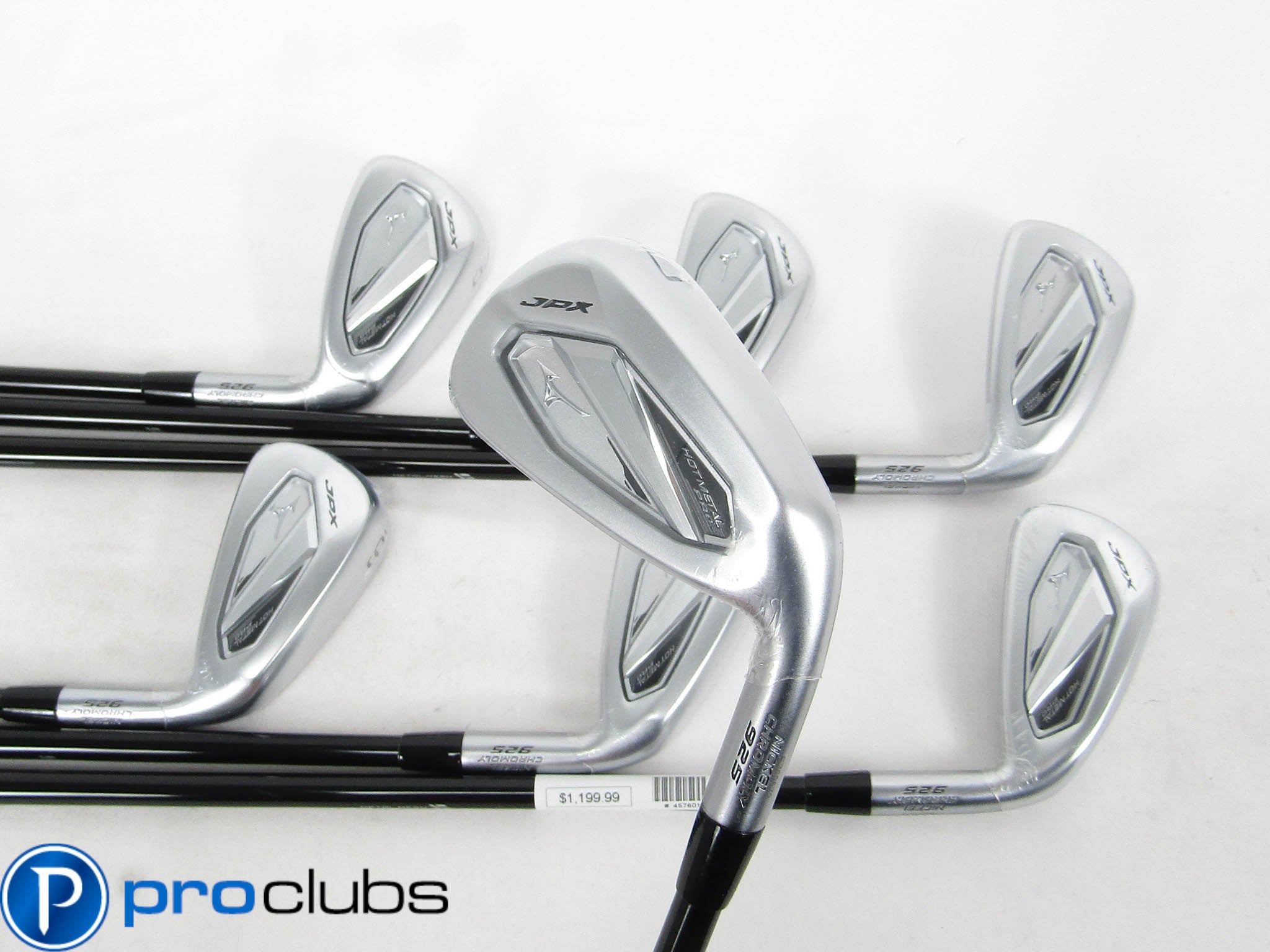 NEW MIZUNO JPX 925 HOT METAL PRO IRONS 4-PW GRAPHITE MMT 85 STIFF FLEX #457601