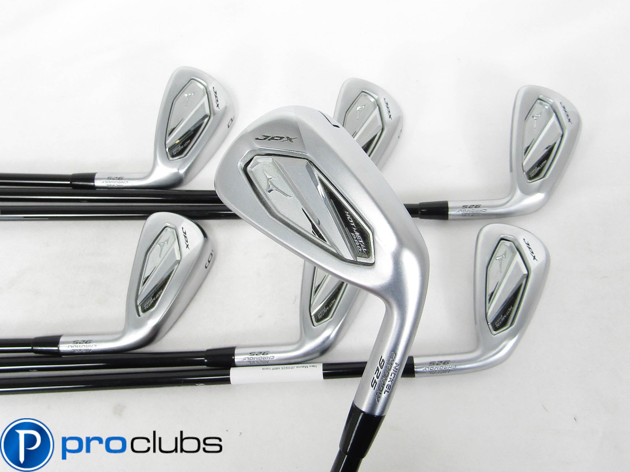 NEW MIZUNO JPX 925 HOT METAL PRO IRONS 4-PW GRAPHITE MMT 85 STIFF FLEX #458562