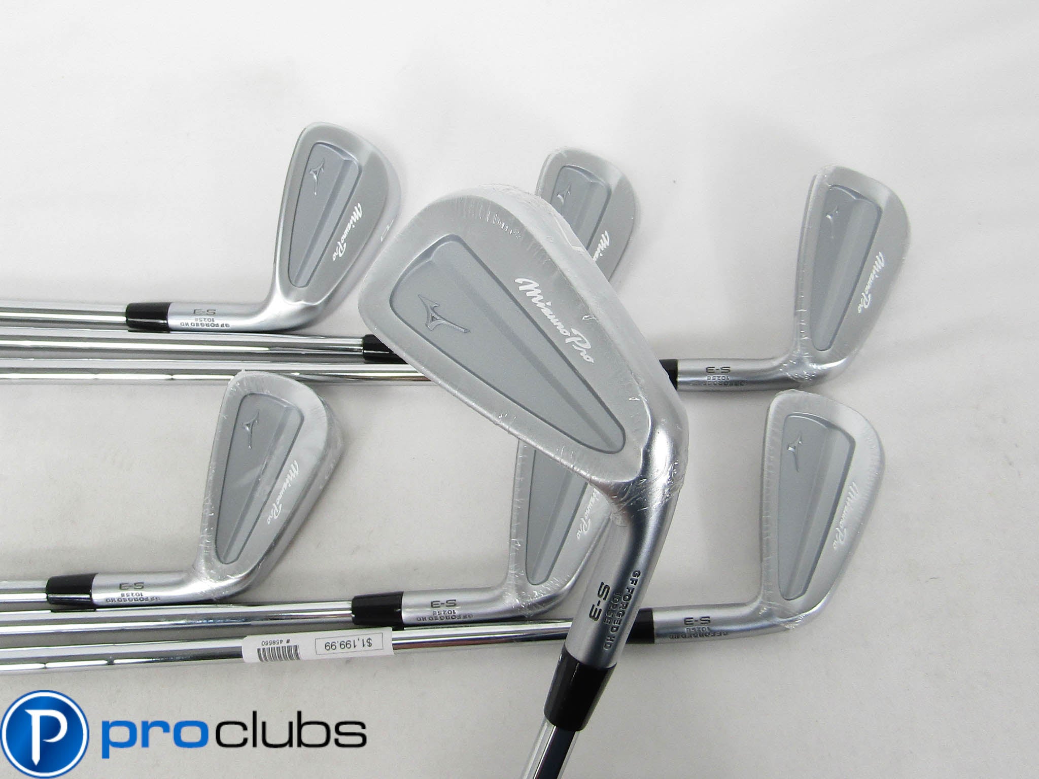 NEW MIZUNO PRO S-3 FORGED IRONS 4-PW STEEL KBS TOUR 130 X-FLEX #458560