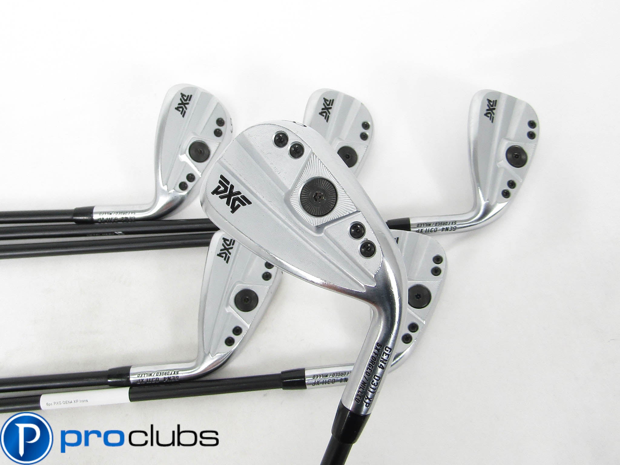 PXG GEN4 0311 XP FORGED IRONS 6-PW,GW GRAPHITE MMT 70 REGULAR FLEX #457478
