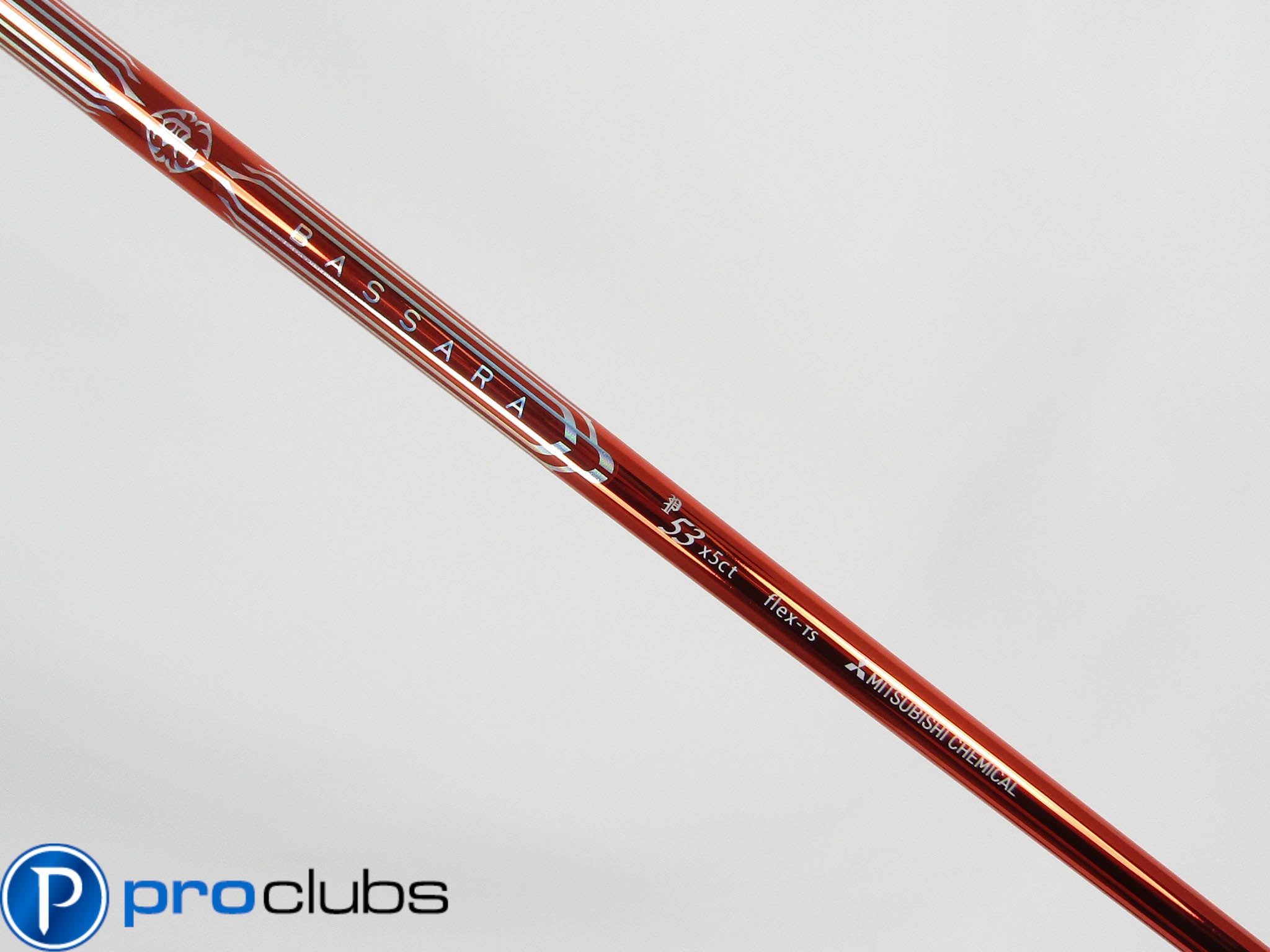 NEW MITSUBISHI BASSARA P SERIES 53 TS TOUR STIFF FLEX DRIVER SHAFT #446344