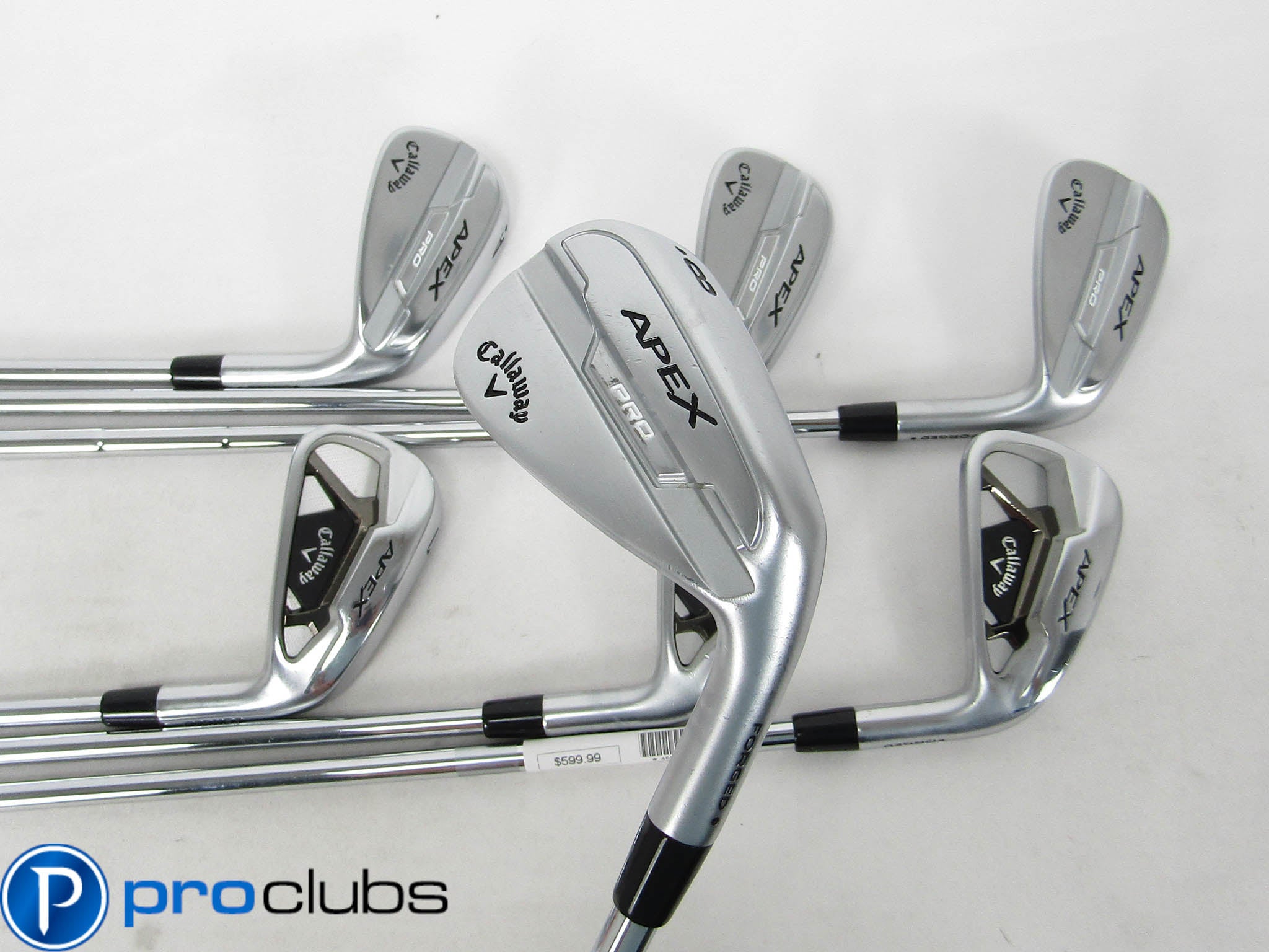 CALLAWAY '2021 APEX / APEX PRO COMBO IRONS 5-PW,AW STEEL ELEVATE REGULAR (+1")