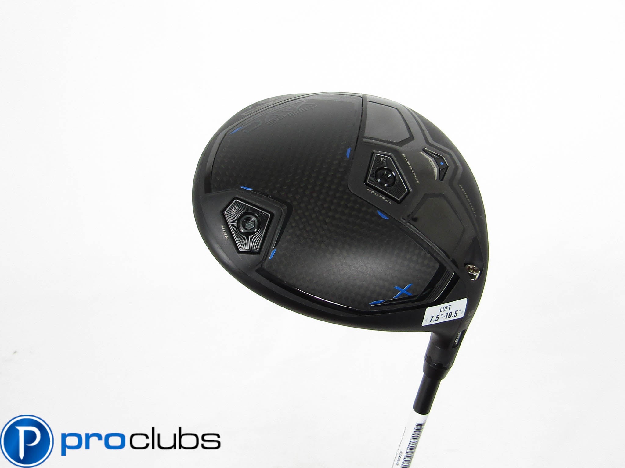 COBRA DARKSPEED X 9* DRIVER PROJECT X HZRDUS BLACKOUT 70 STIFF FLEX #455053