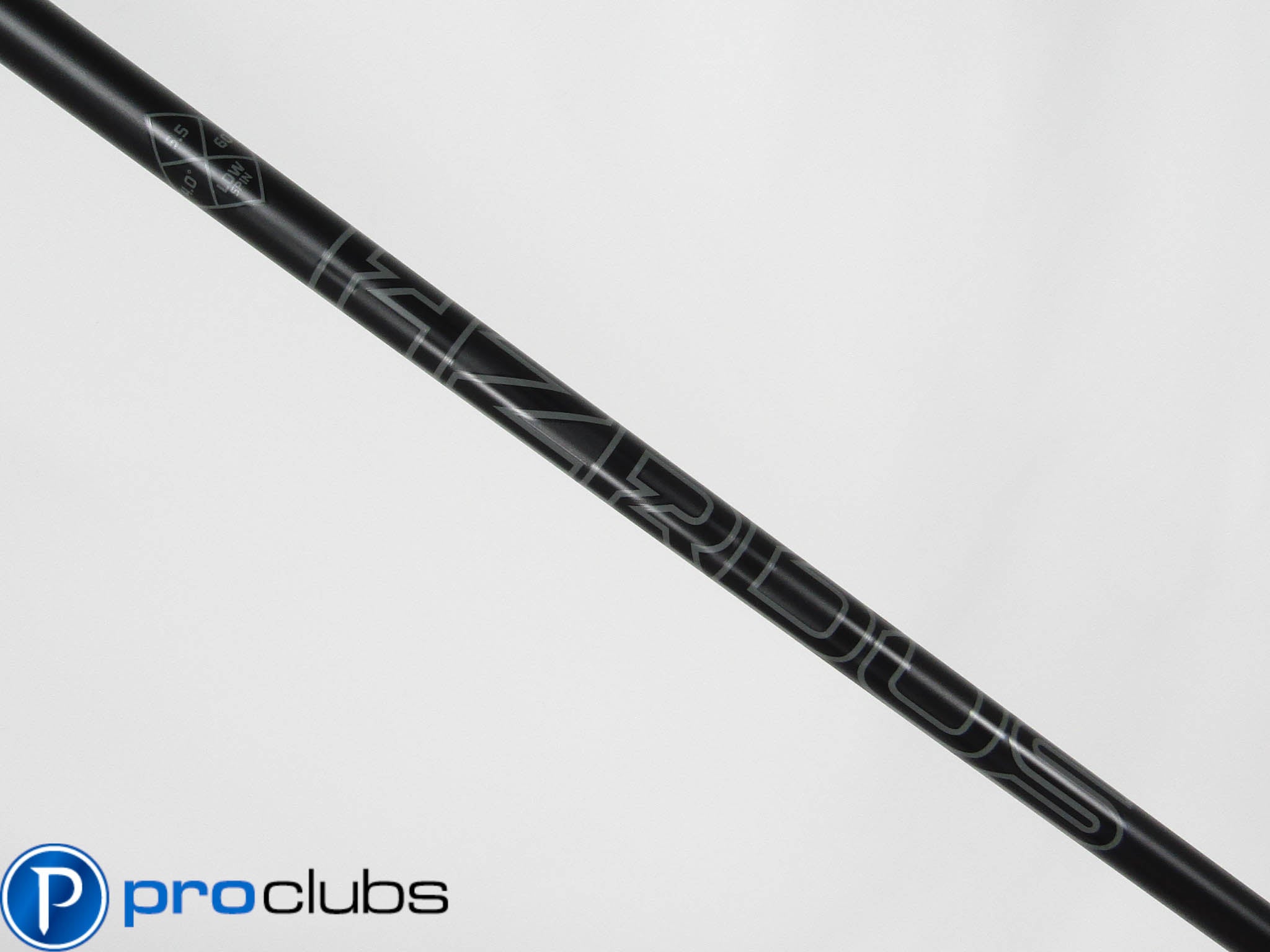 NEW PROJECT X HZRDUS GEN4 BLACKOUT 60 5.5 REGULAR FLEX DRIVER SHAFT -TaylorMade-