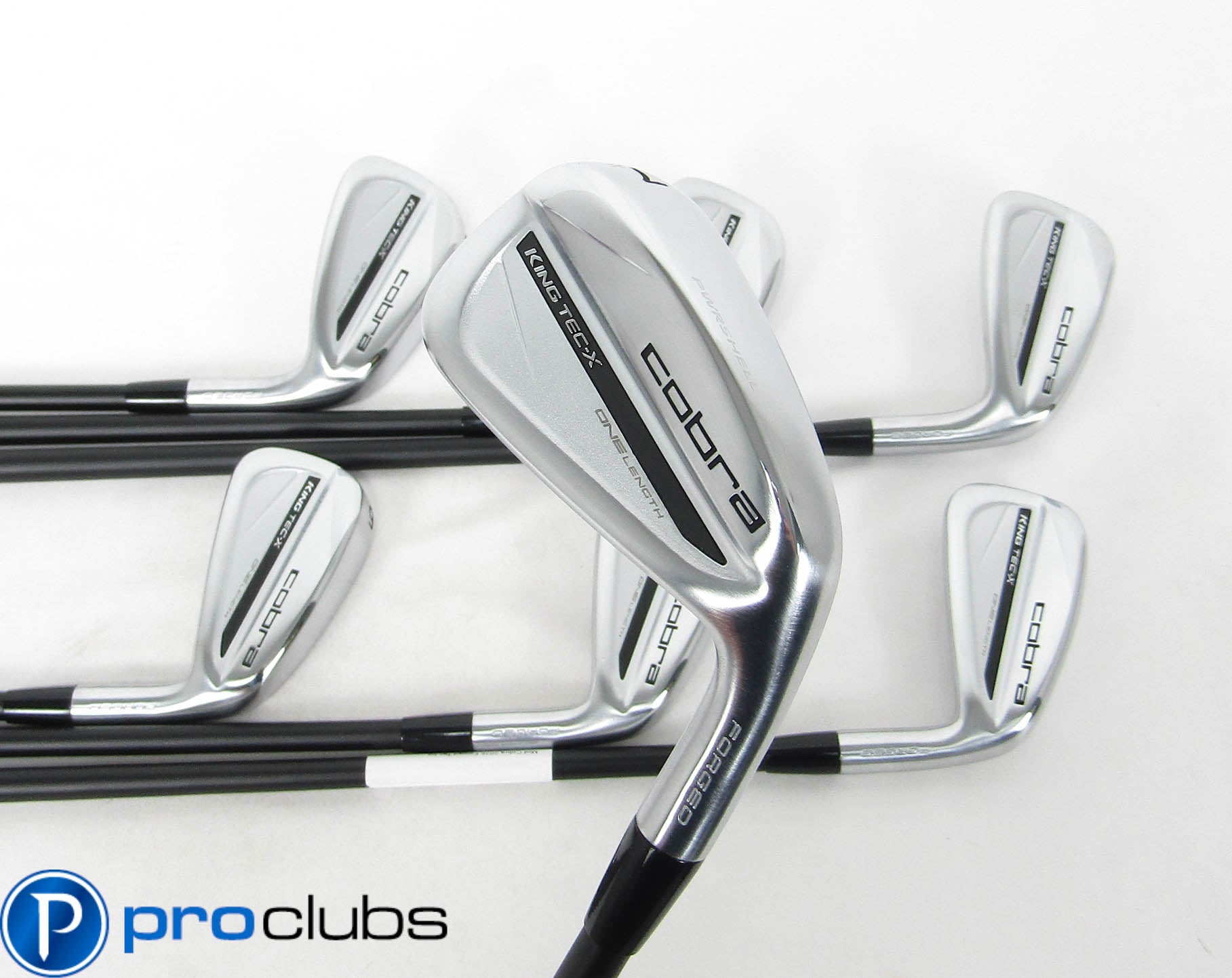 Mint! COBRA '2025 KING TEC-X ONE LENGTH IRONS 4-PW GRAPHITE KBS REGULAR #454050