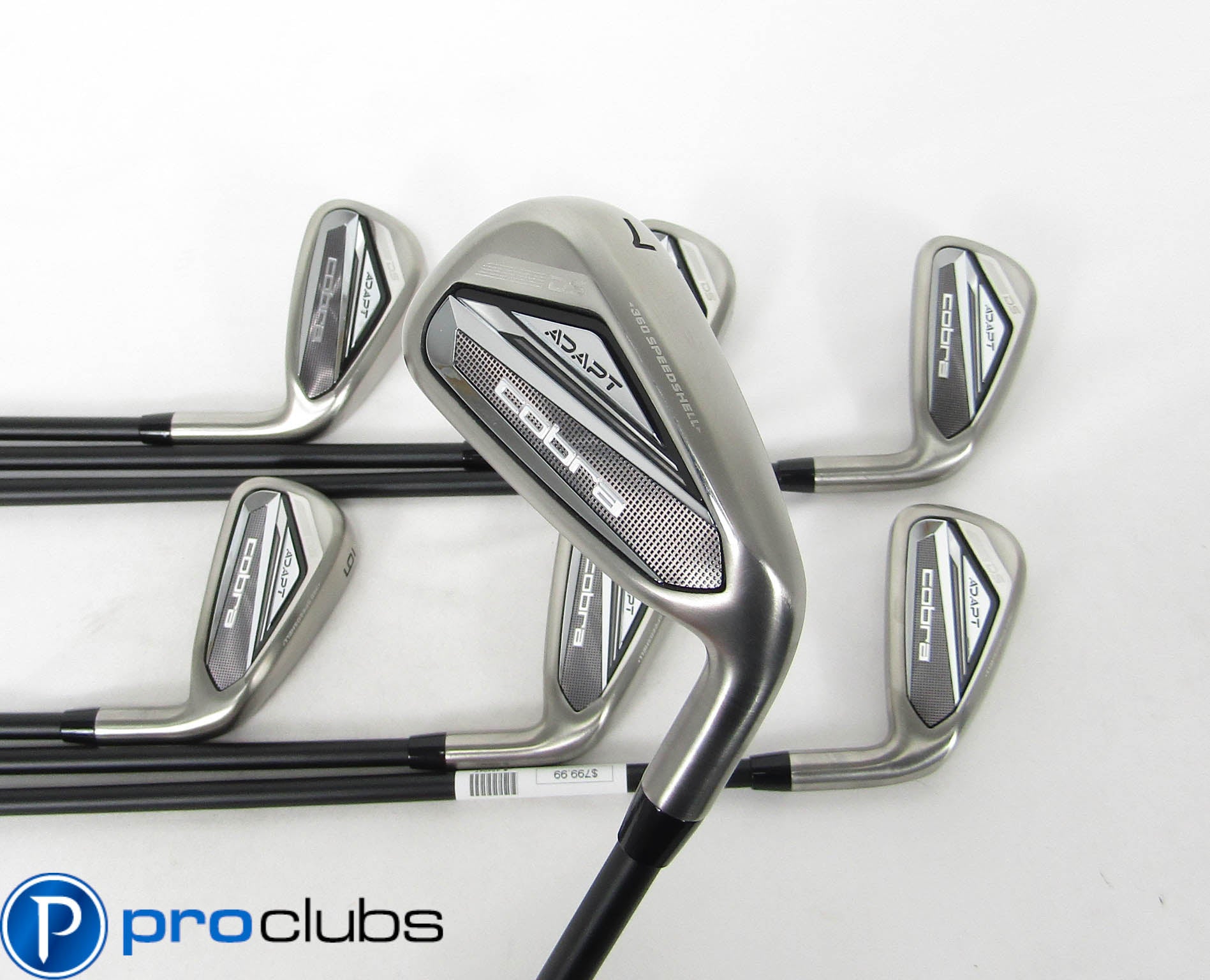 Mint! COBRA '2025 DS ADAPT IRONS 4-PW GRAPHITE KBS PGI 85 STIFF FLEX #454048