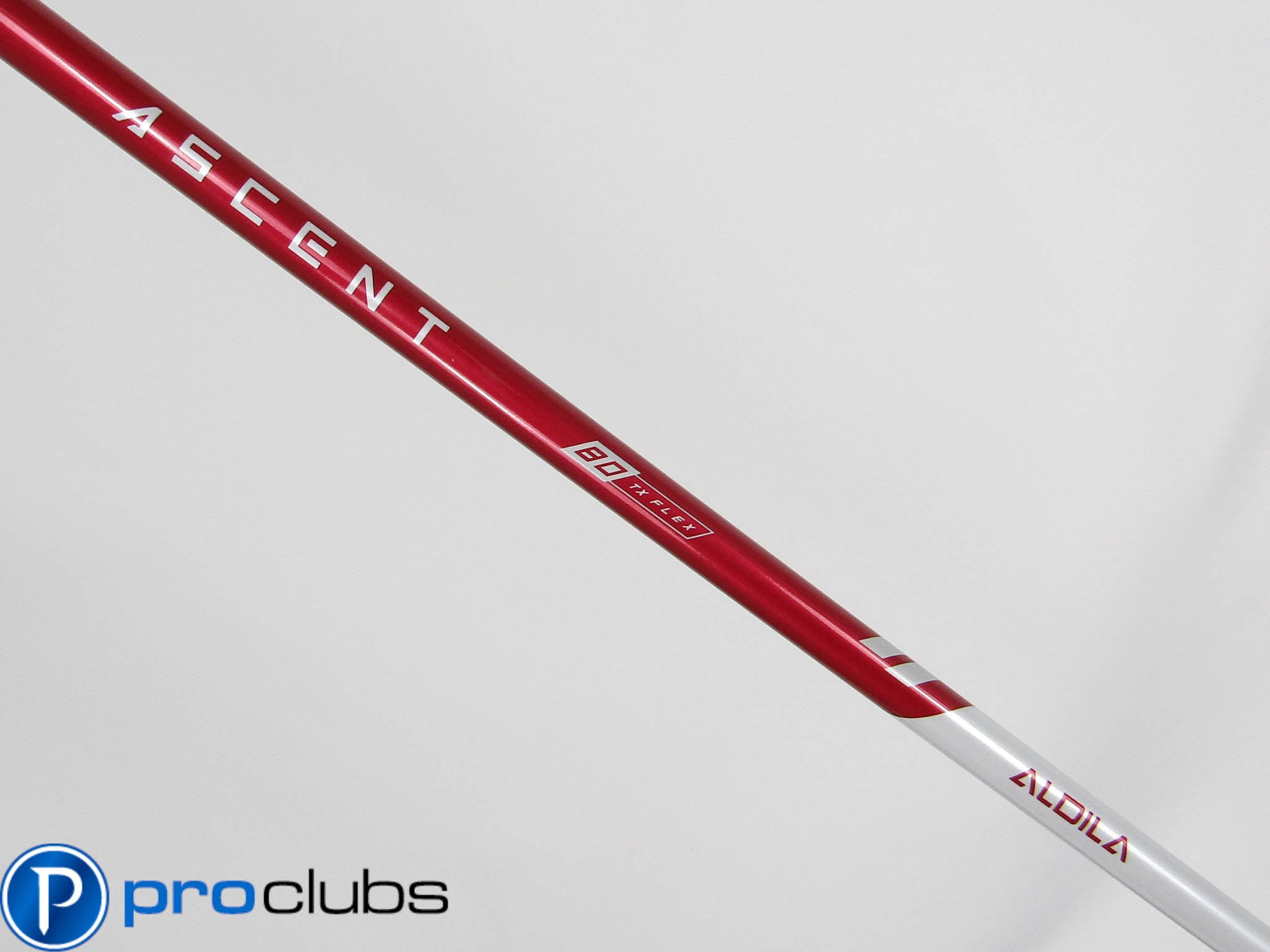 NEW ALDILA ASCENT RED 80 TX FLEX DRIVER / WOOD SHAFT #430788