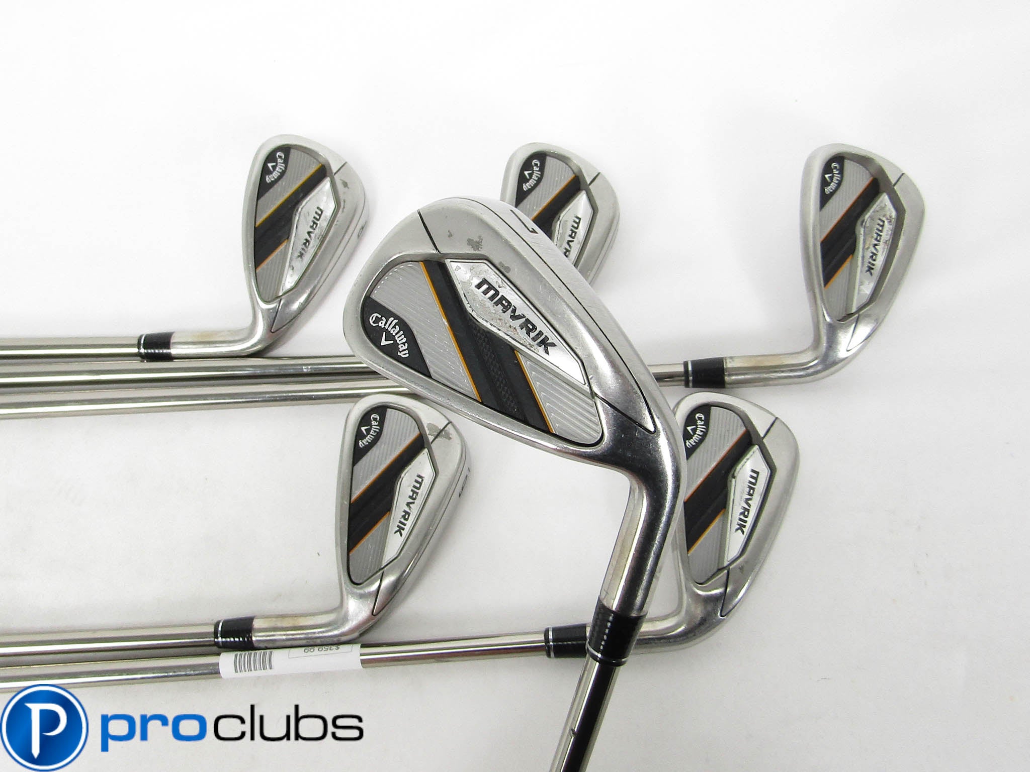 CALLAWAY MAVRIK IRONS 5-PW GRAPHITE UST RECOIL STIFF FLEX (+1") #454724