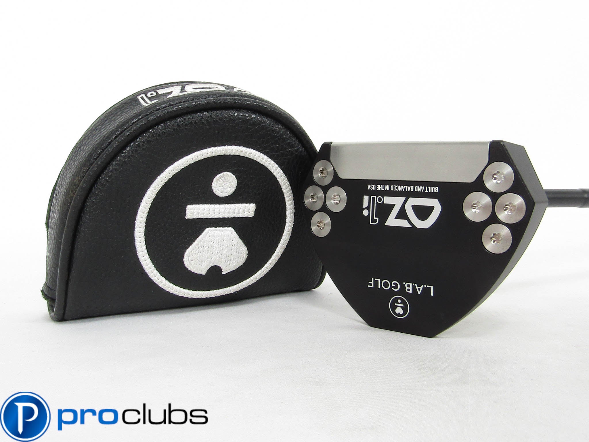 LAB GOLF OZ.1i (70* LIE) PUTTER 35" BLACK STEEL SHAFT w/ HEADCOVER #451076