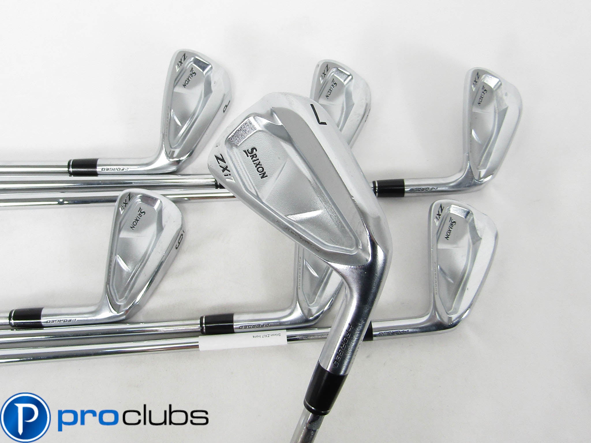 SRIXON ZXi7 FORGED IRONS 4-PW STEEL DYNAMIC GOLD TOUR ISSUE MID STIFF #454628