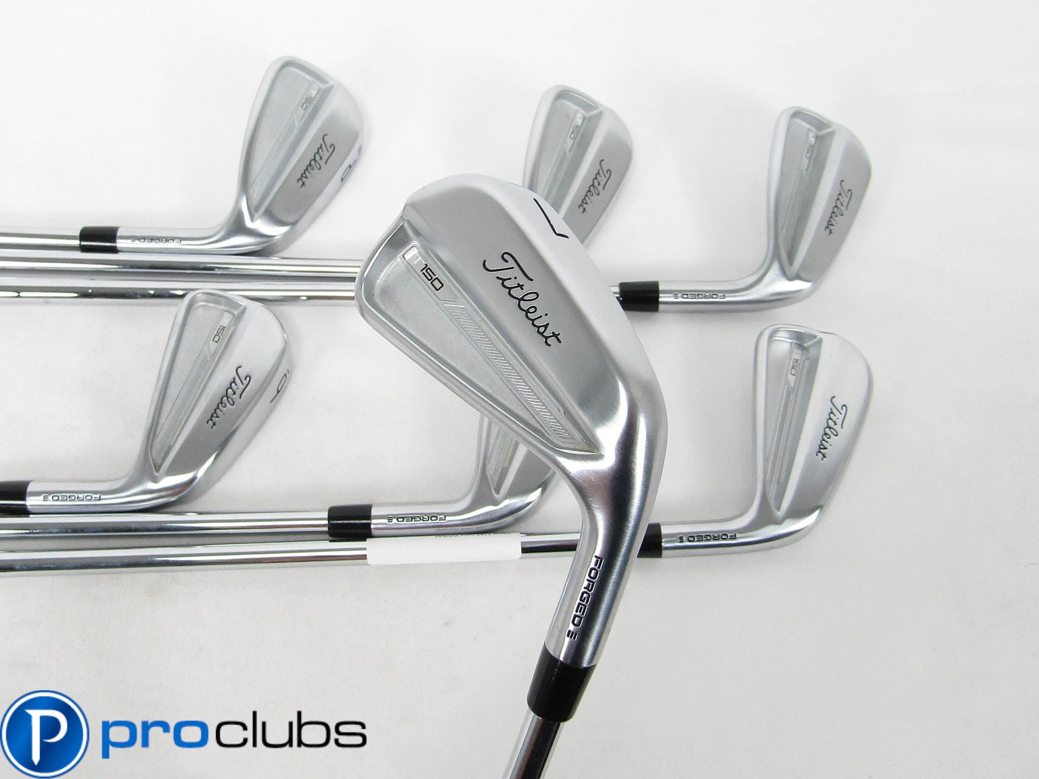 TITLEIST '2023 T150 FORGED IRONS 4-PW STEEL OBAN CT 115 STIFF FLEX #455642