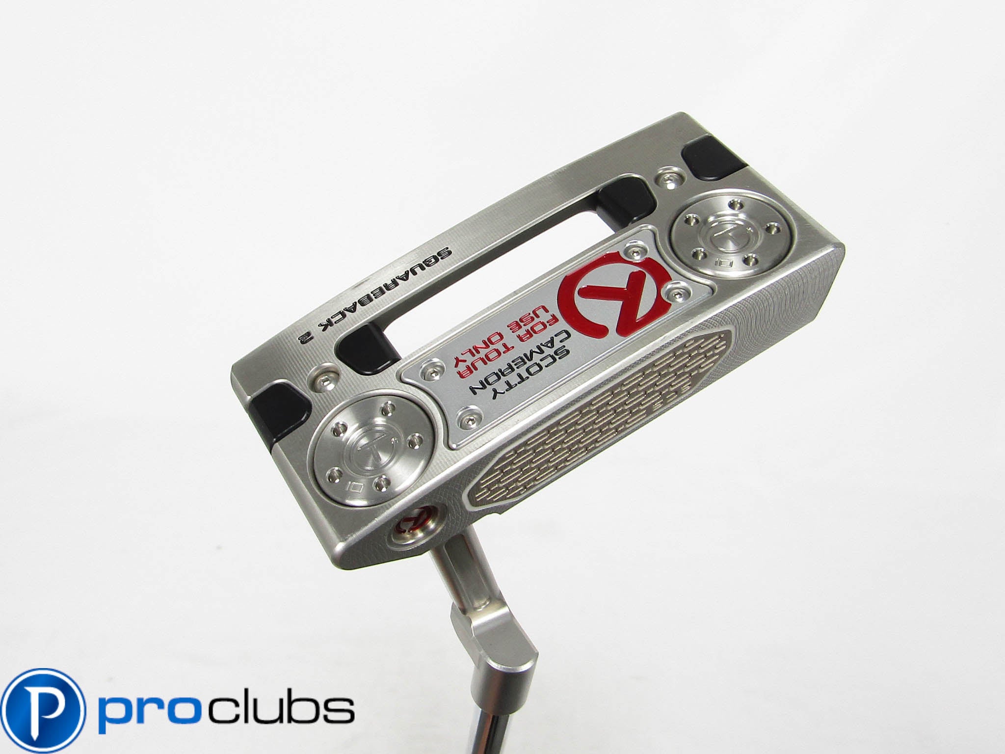 SCOTTY CAMERON '2025 TOUR ONLY SQUAREBACK WELDED PLUMBER NECK CIRCLE-T PUTTER