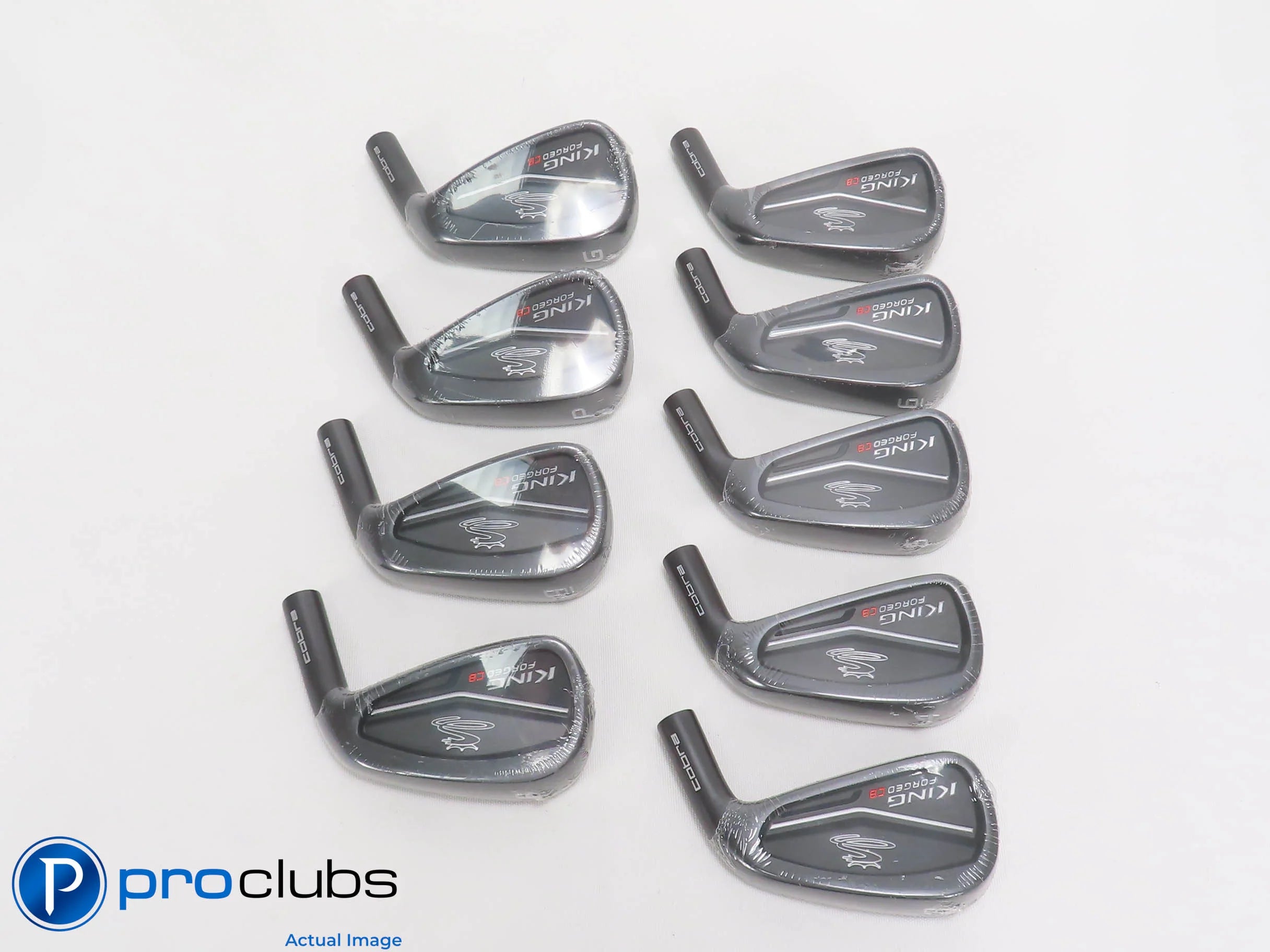 COBRA MB/CB BLACKVer．5本(6～PW) COBRA KING CB/MB Black Irons