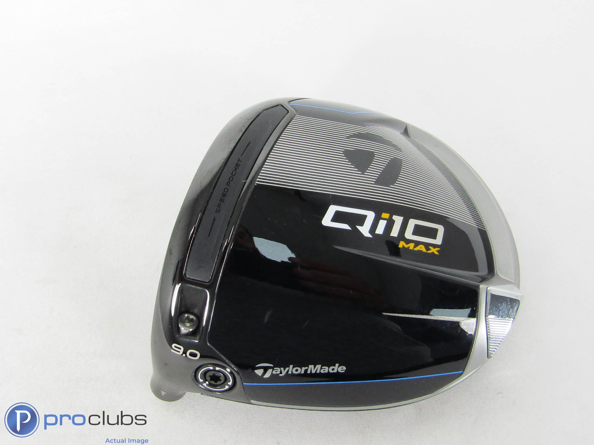 Left Handed! TaylorMade Qi10 MAX 9* Driver - Head Only - 457754