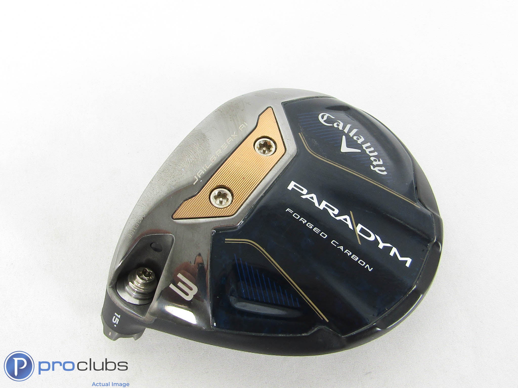 Left Handed! Callaway Paradym 15* 3 Wood - Head Only - 457844
