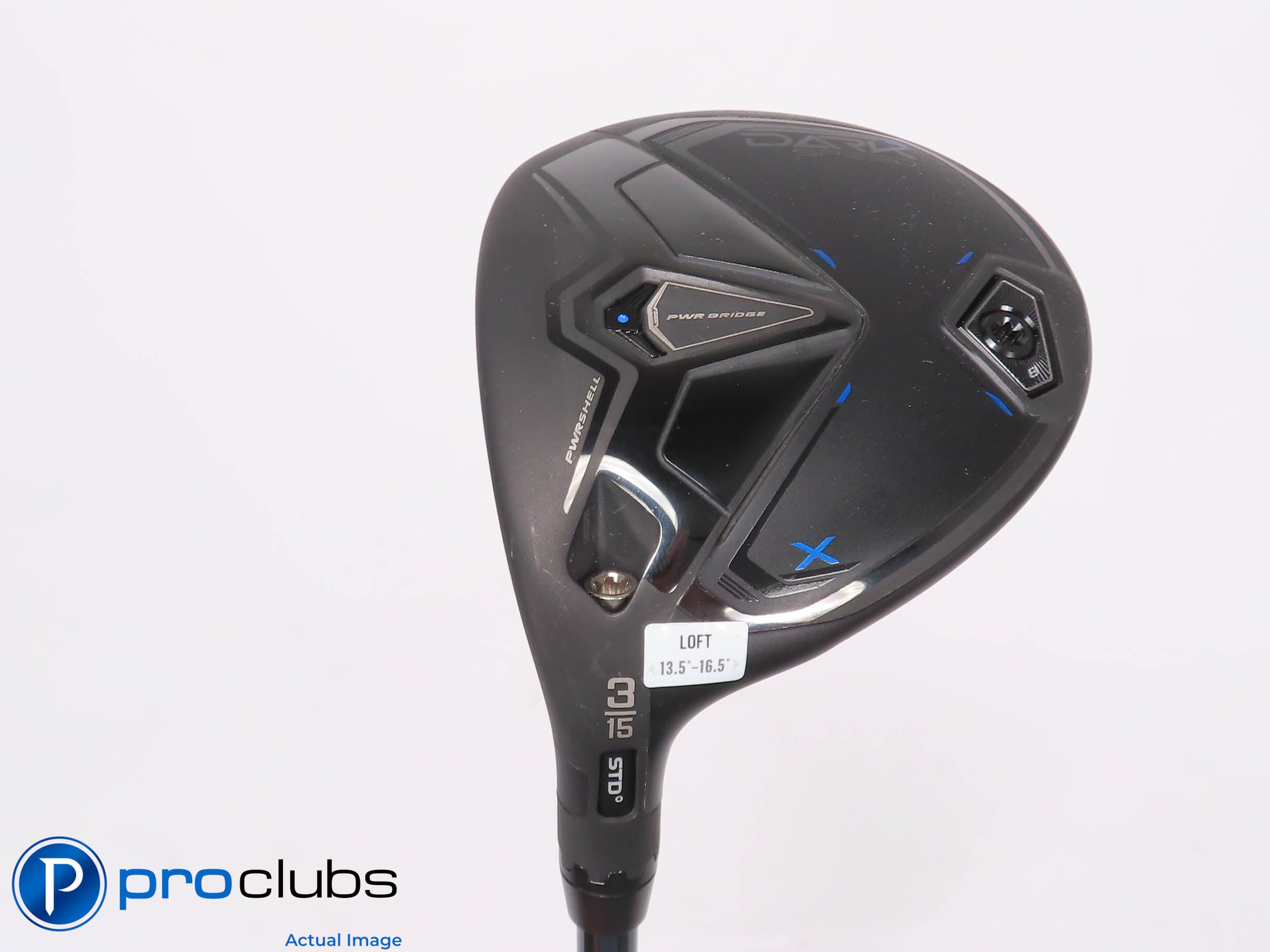 Left Handed Cobra DARKSPEED X 15* 3 Wood - UST LINQ Blue 6F3 Regular - 456000