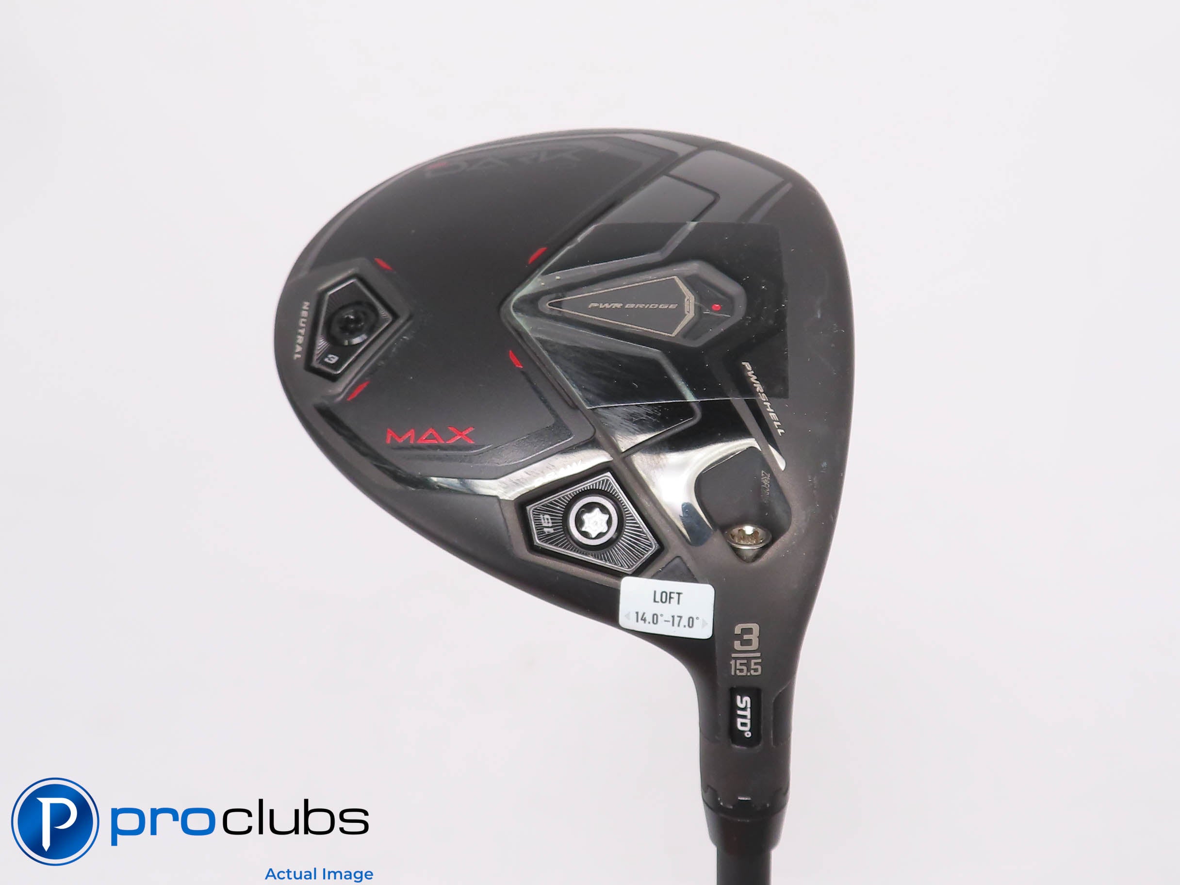 Nice Cobra DARKSPEED MAX 15.5* 3 WOOD - HZRDUS CB Red 50g Senior Flex 456130