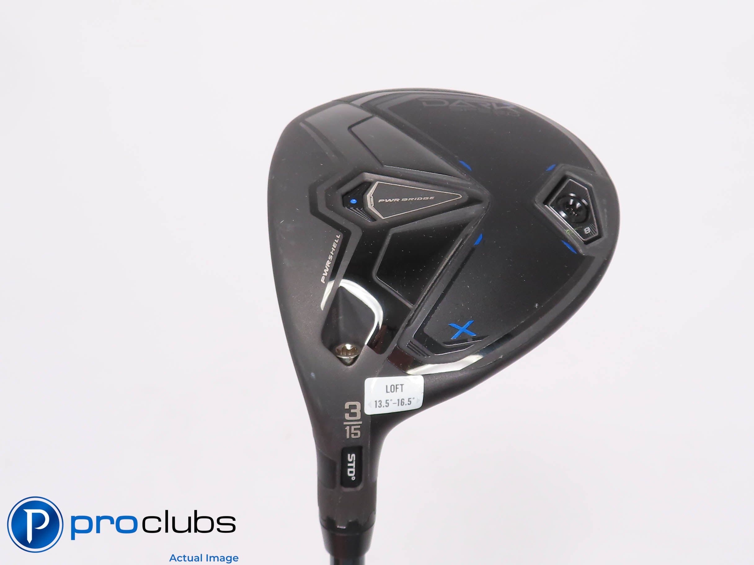Nice Left Handed Cobra DARKSPEED X 15* 3 WOOD - LINQ Red 5F4 Stiff Flex 456074