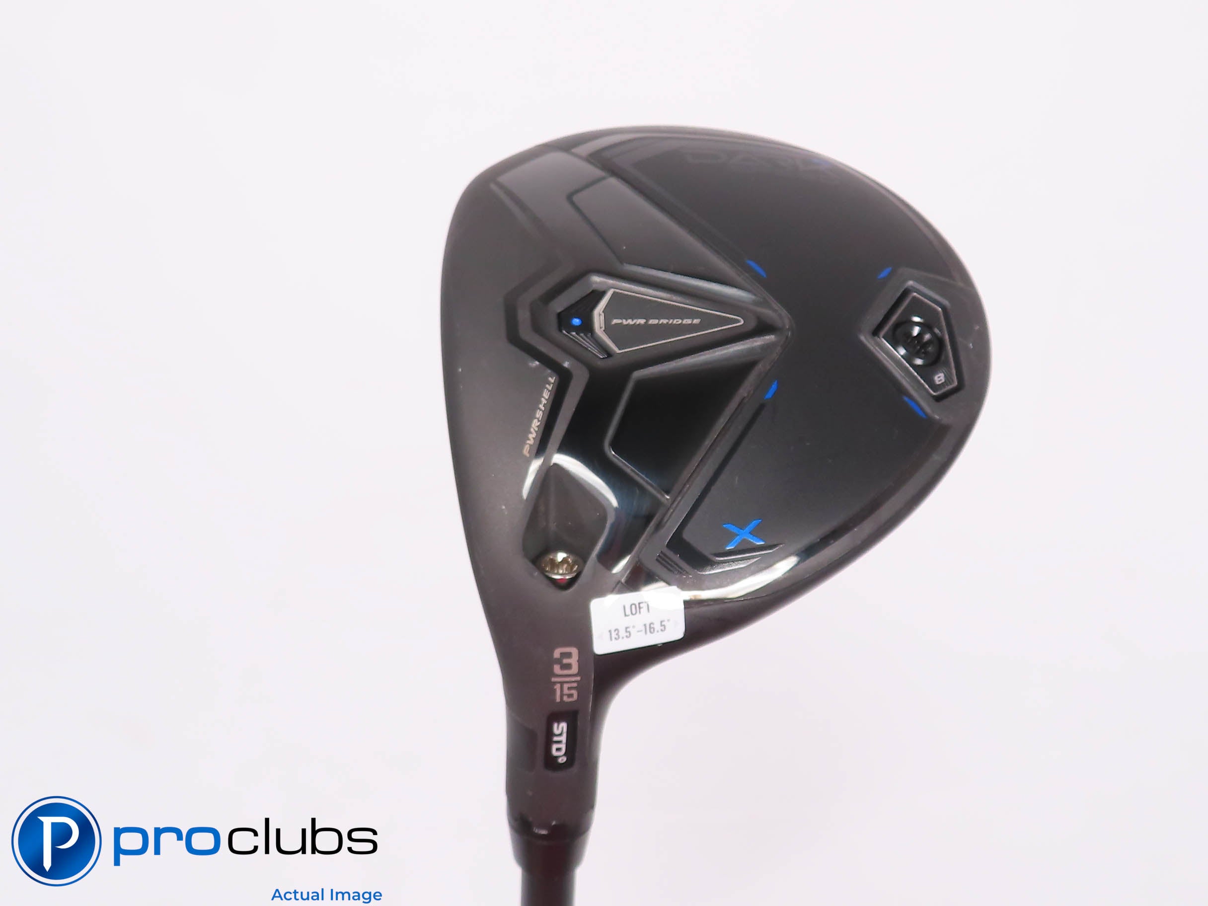 Nice Left Handed Cobra DARKSPEED X 15* 3 WOOD - UST Helium 5F4 Stiff Flex 455316