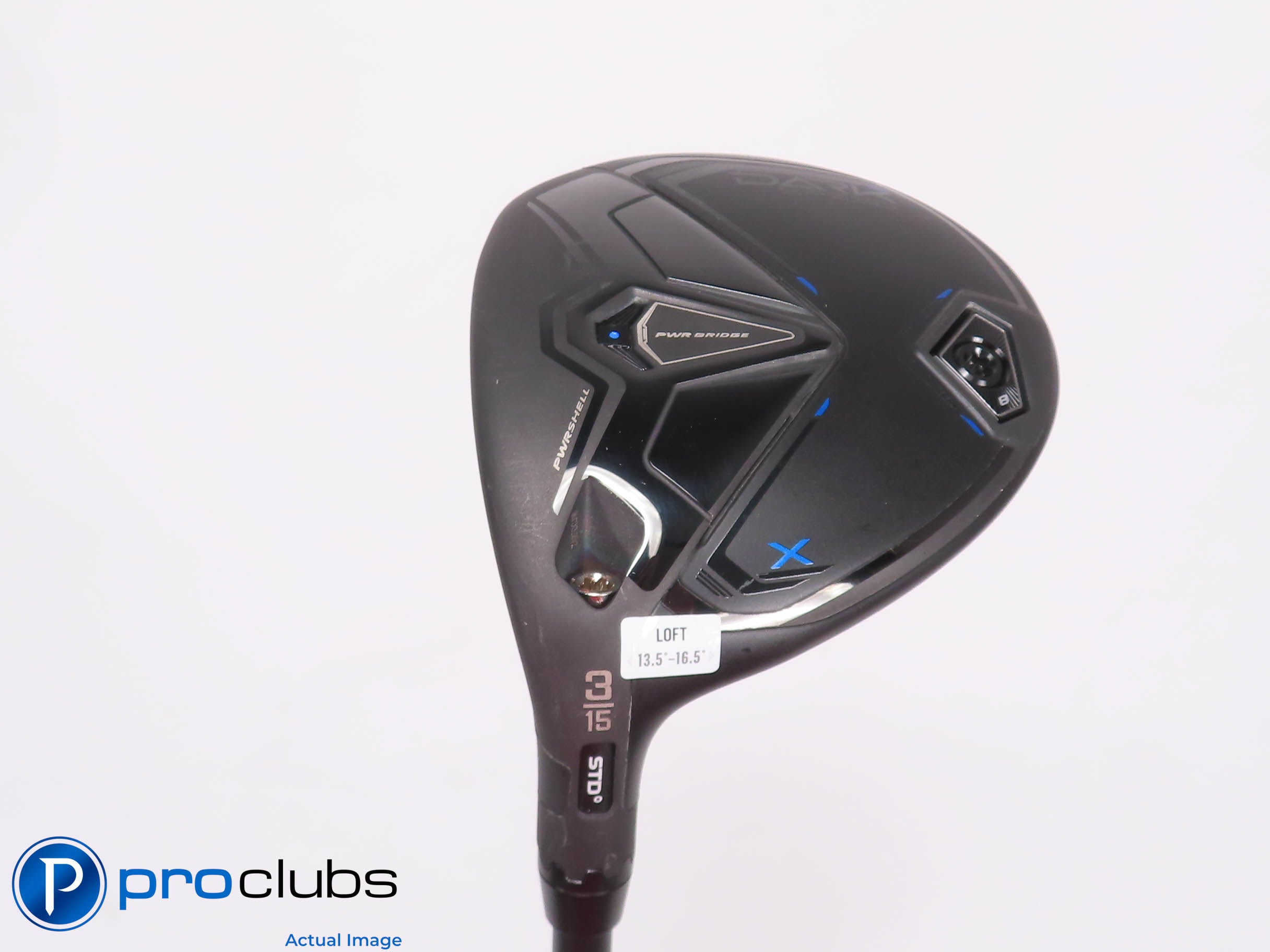 Nice Left Handed Cobra DARKSPEED X 15* 3 WOOD - UST Helium 5F4 Stiff Flex 455318