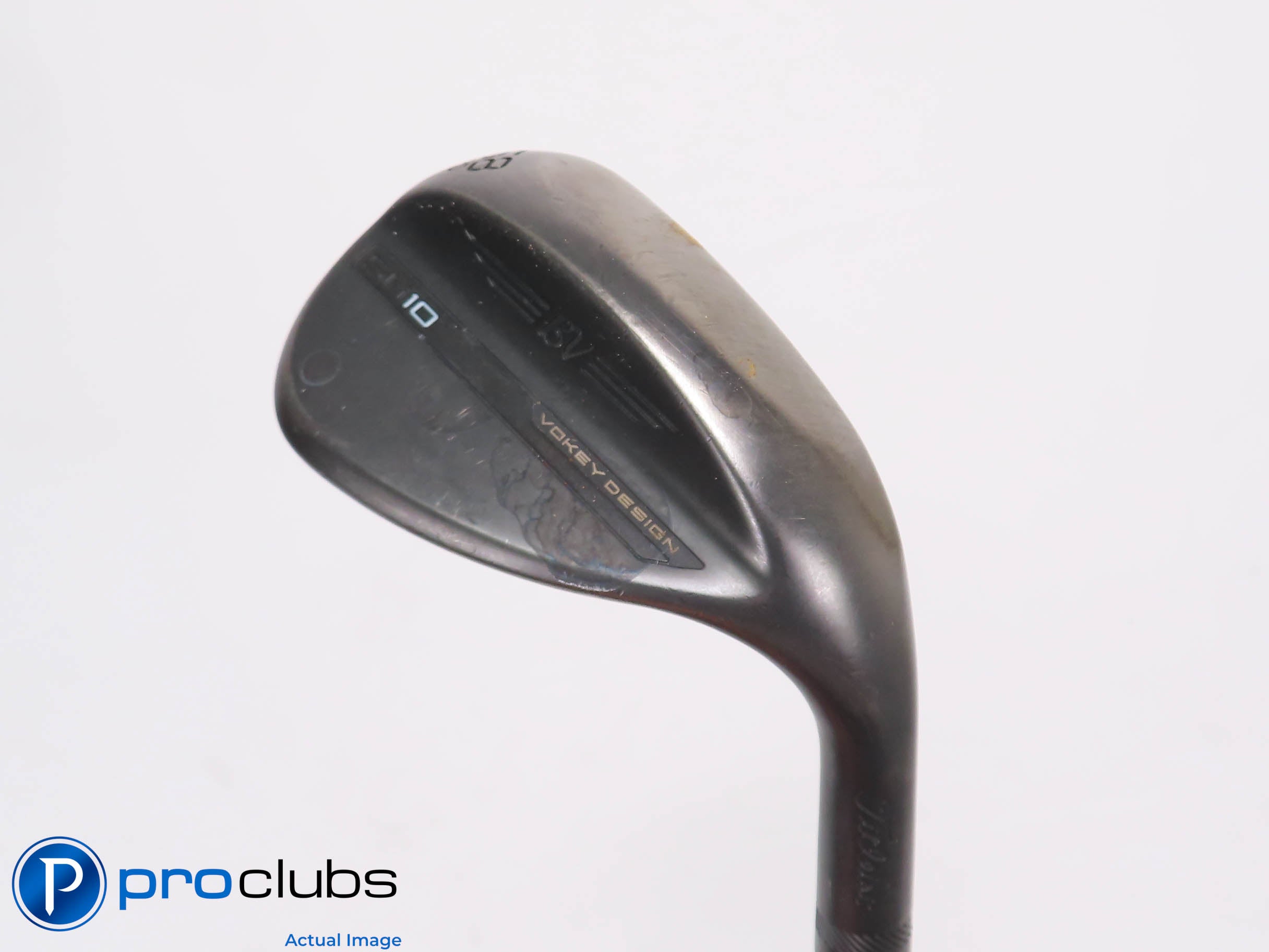 Titleist Vokey SM10 Black 58*(12*) Wedge D-Grind - Vokey Wedge Flex - 457635
