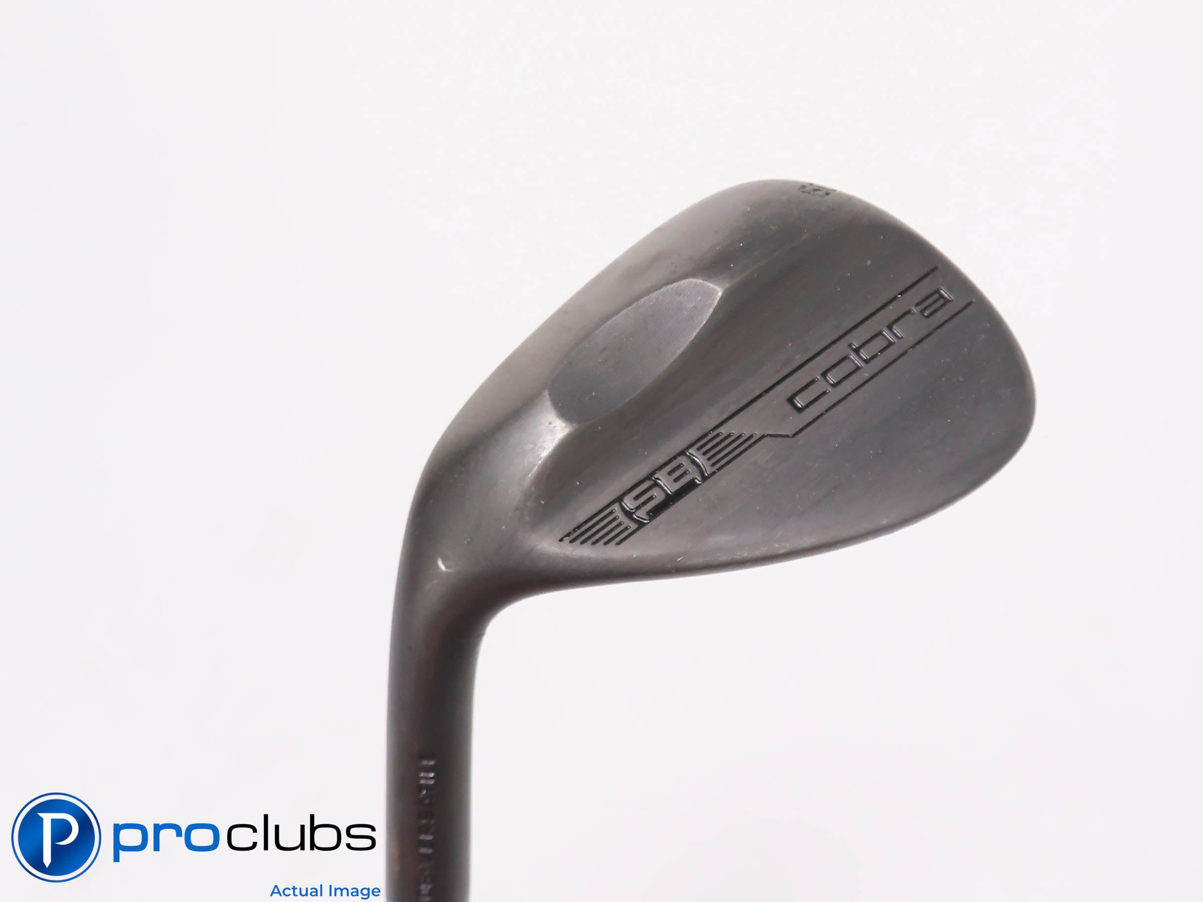 Nice Left Handed Cobra SB Black 60*(8*) WEDGE V-Grind KBS 125 Stiff Flex 456697