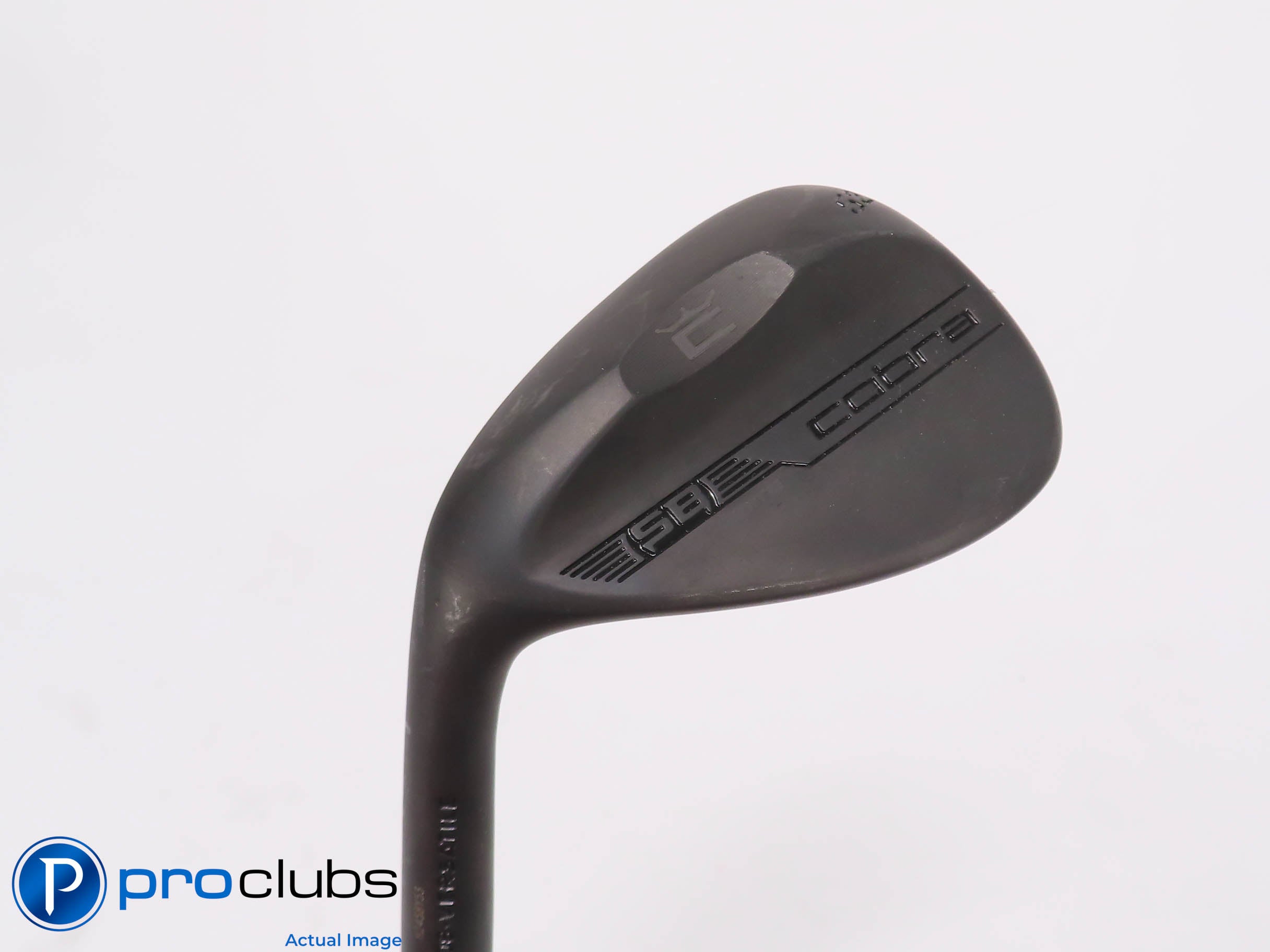Nice Left Handed Cobra SB Black 52*(8*) WEDGE V-Grind KBS 125 Stiff Flex 456674