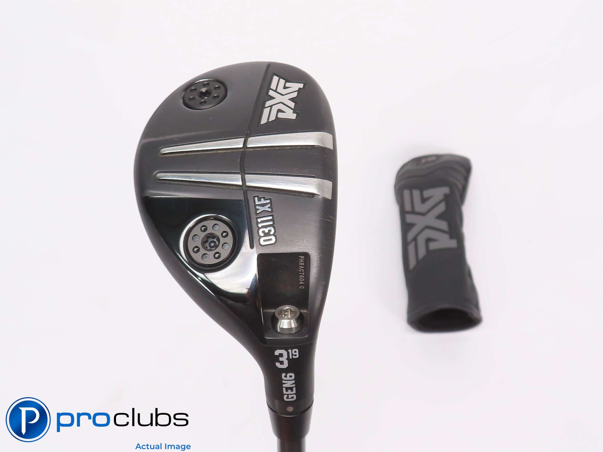 Nice PXG 0311XF Gen6 19* 3 HYBRID w/Cover - Riptide 80g 6.0 Stiff Flex 457920