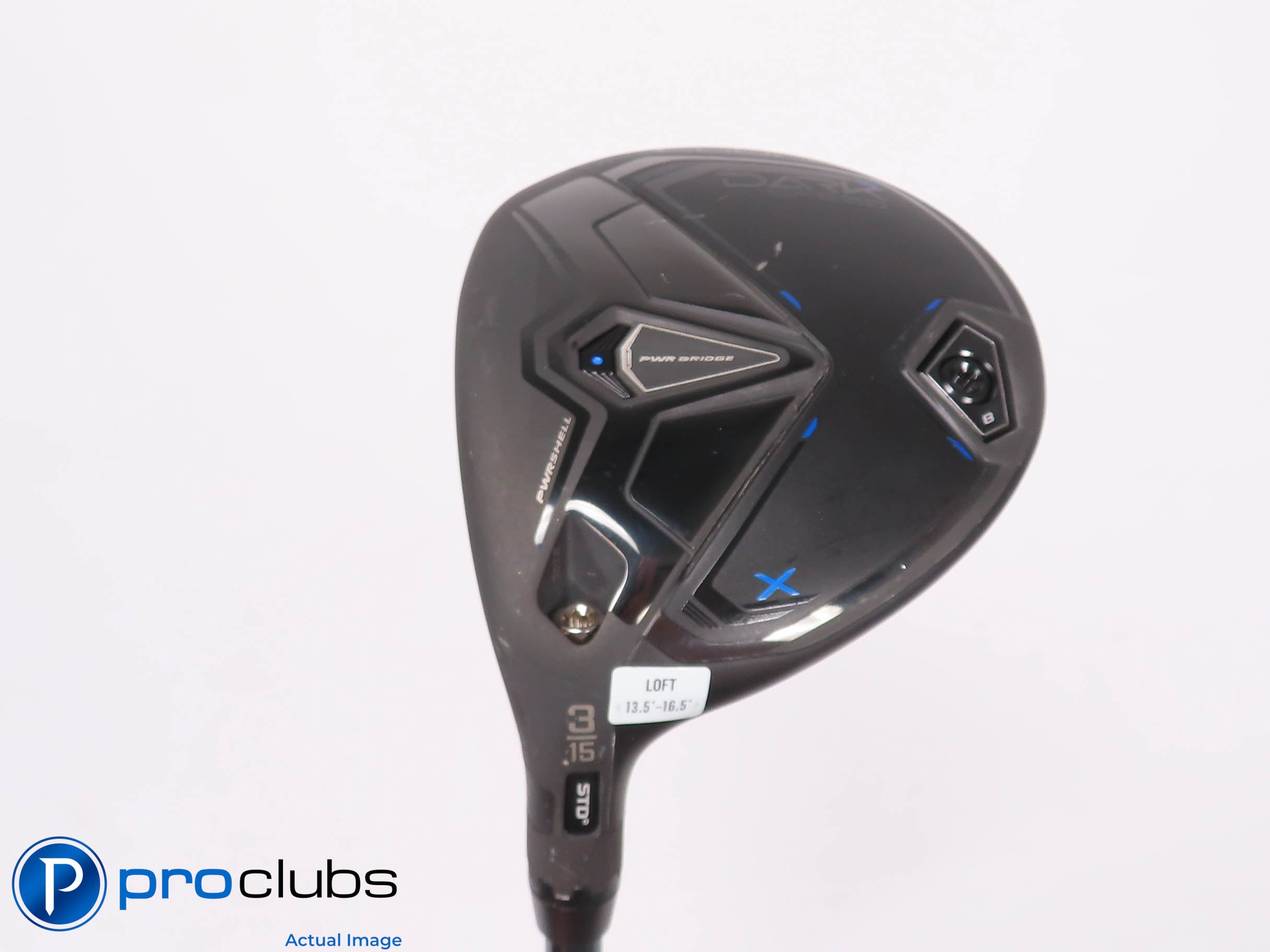 Nice Left Handed Cobra DARKSPEED X 15* 3 WOOD - LINQ Red 5F4 Stiff Flex 456080
