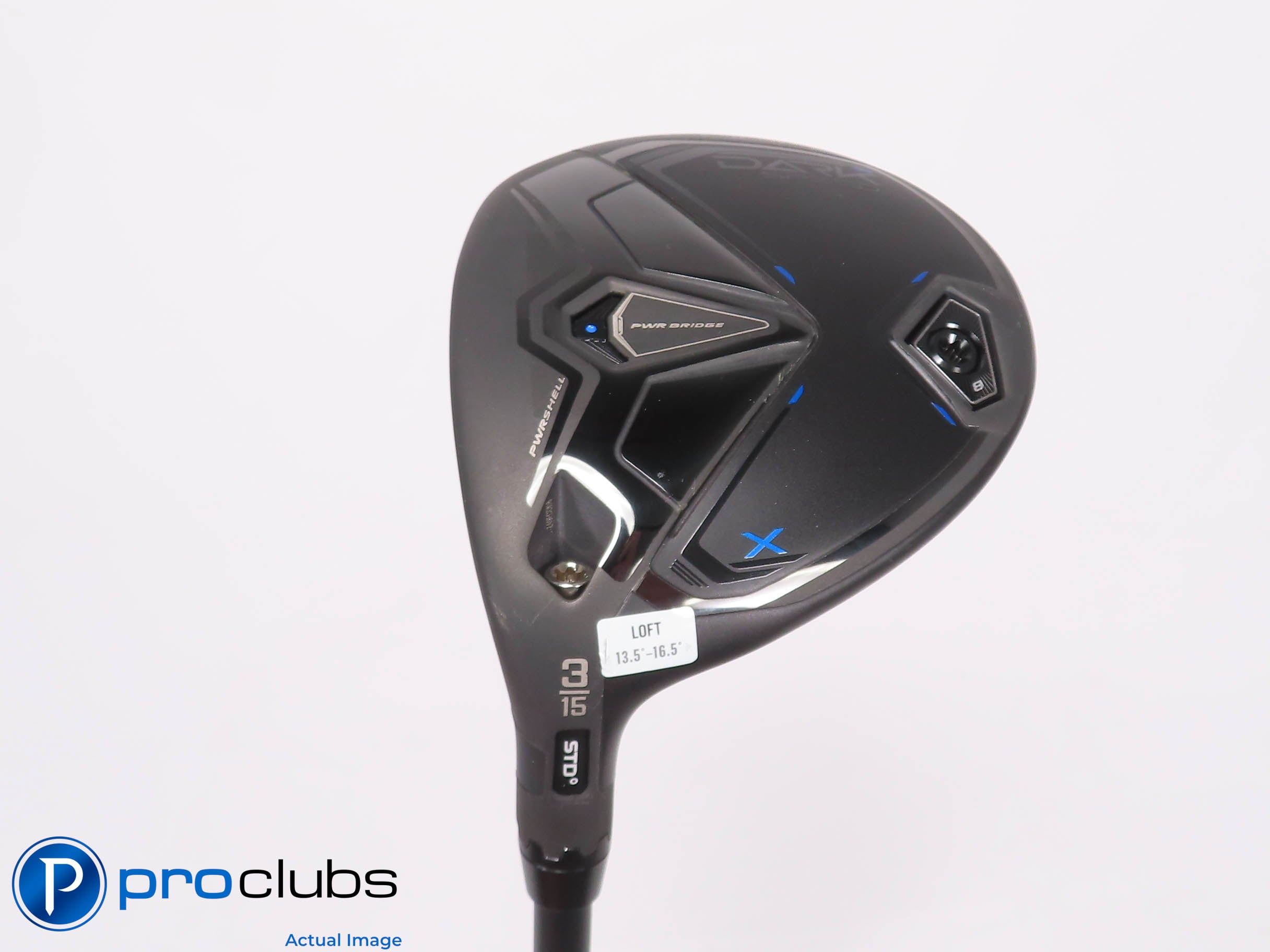 Nice Left Handed Cobra DARKSPEED X 15* 3 WOOD - UST Helium 5F4 Stiff Flex 455320