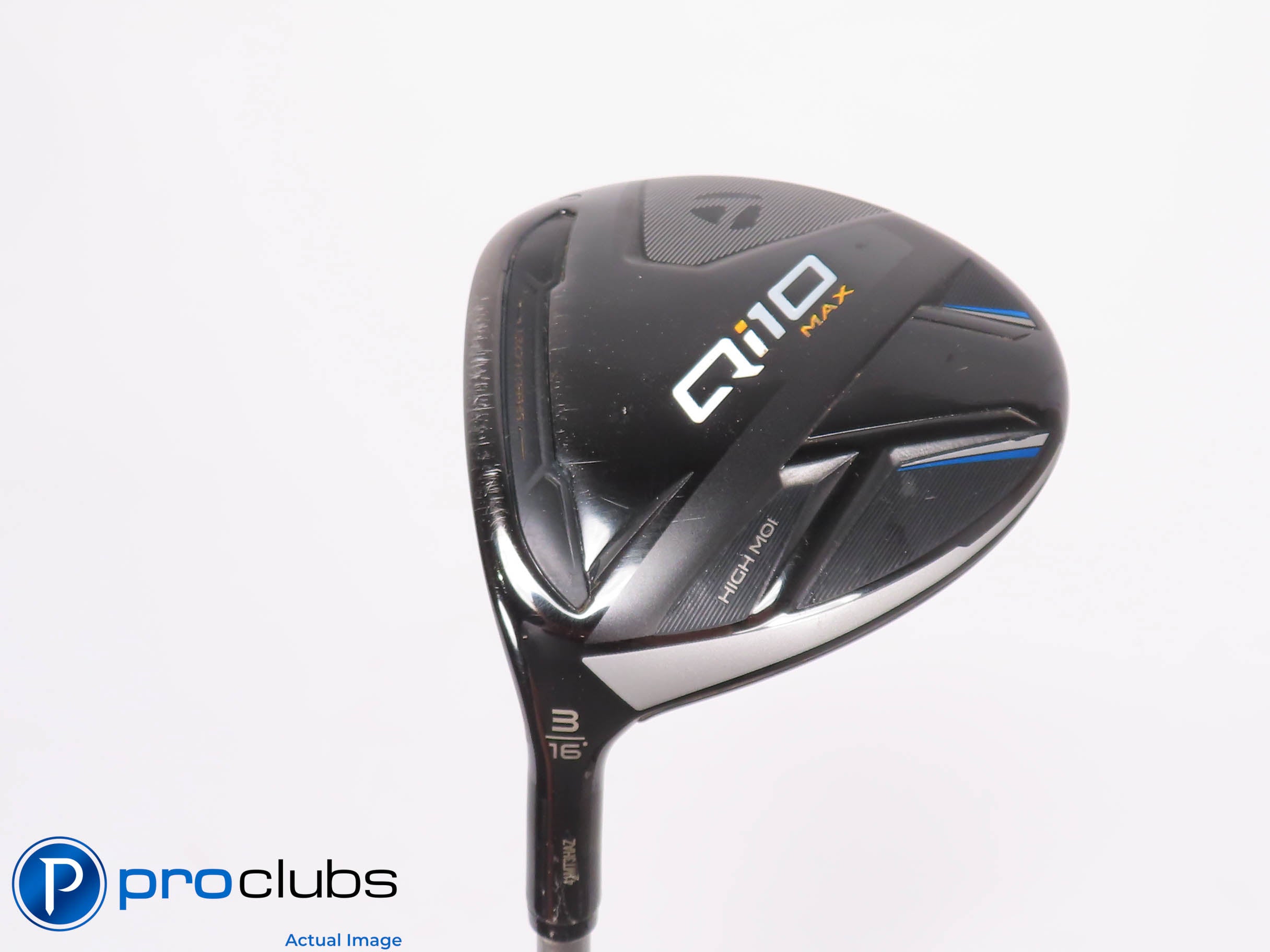 Left Handed TaylorMade Qi10 MAX 16* 3 WOOD - Speeder NX 50 Regular Flex 454987