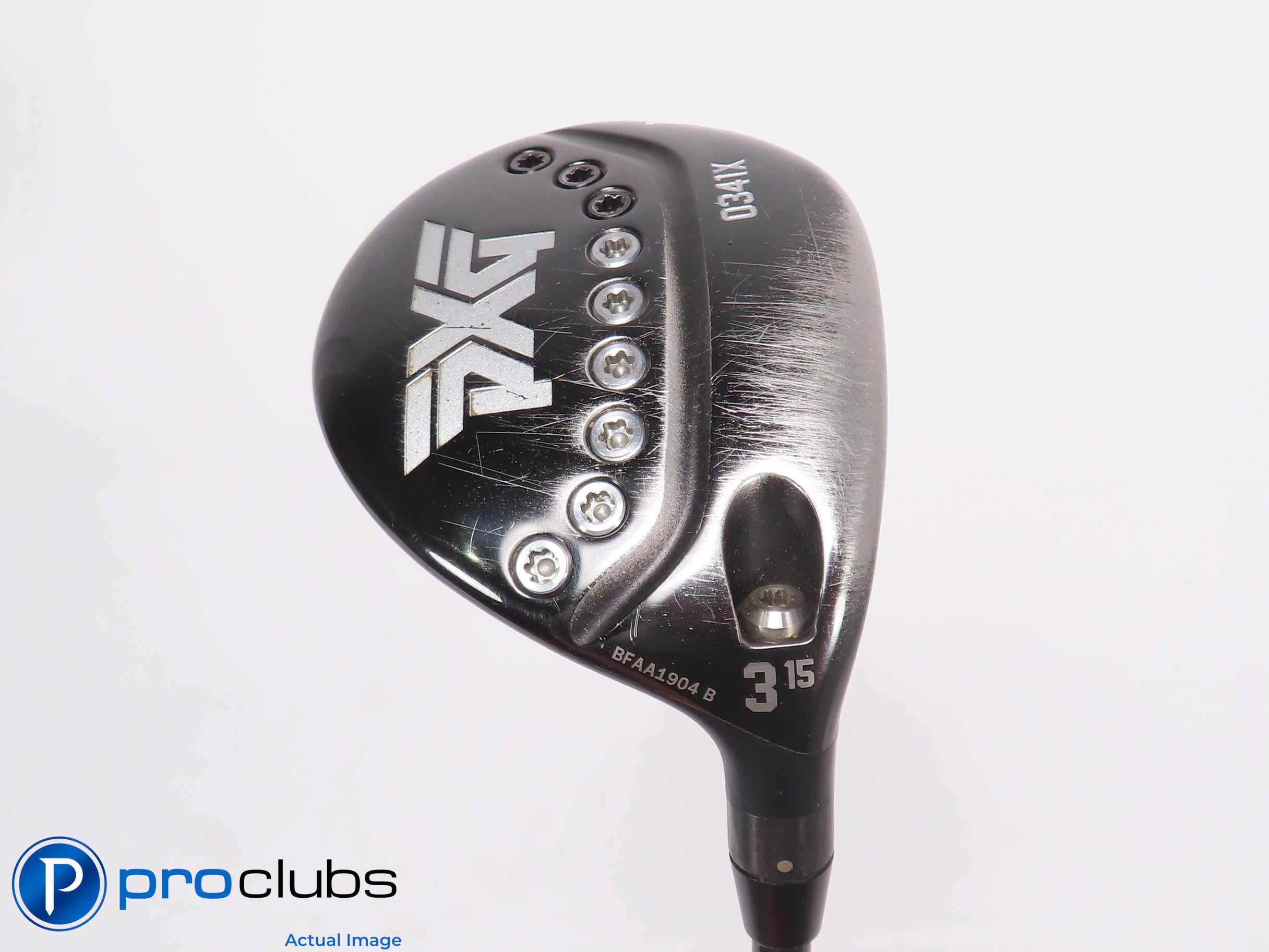 PXG 0341X Gen1 15* 3 WOOD - Miura Quadra Red Tour X-Flex 458009