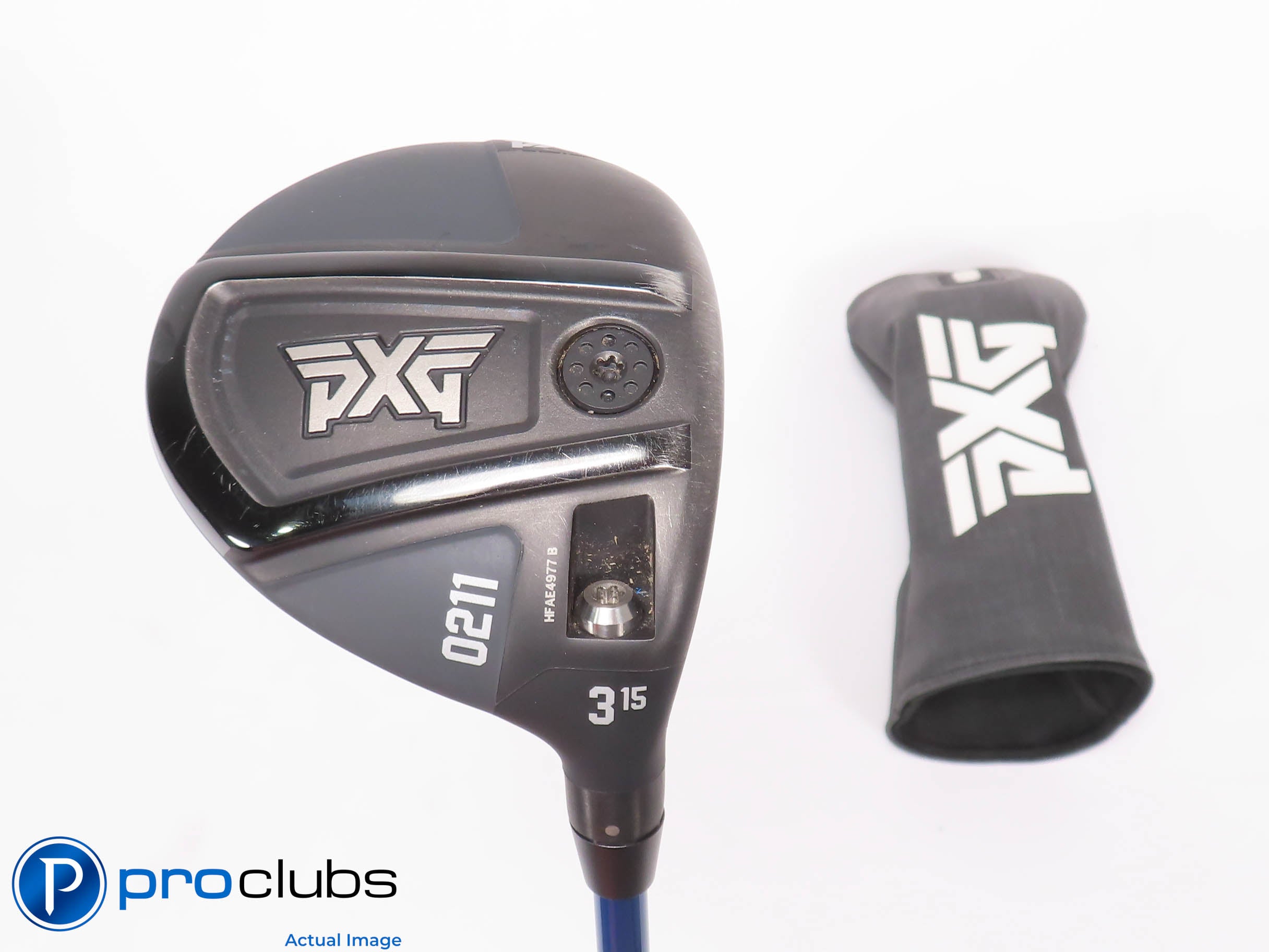 Nice PXG 0211 15* 3 WOOD w/Cover - Riptide CB 60g 5.5 Regular Flex 457989