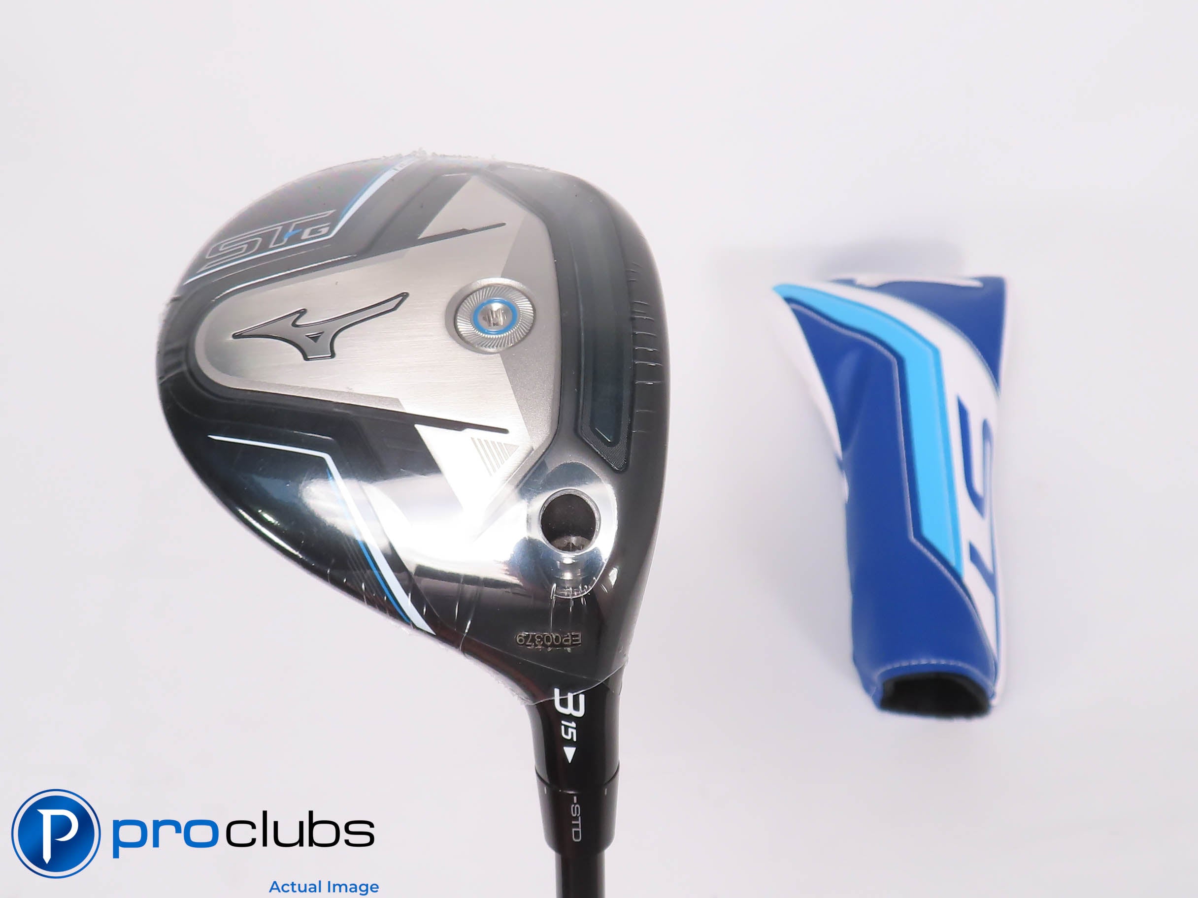 NEW Mizuno ST-G Titanium 15* 3 WOOD w/Cover - HZRDUS RDX Green 75g X-Flex 457549