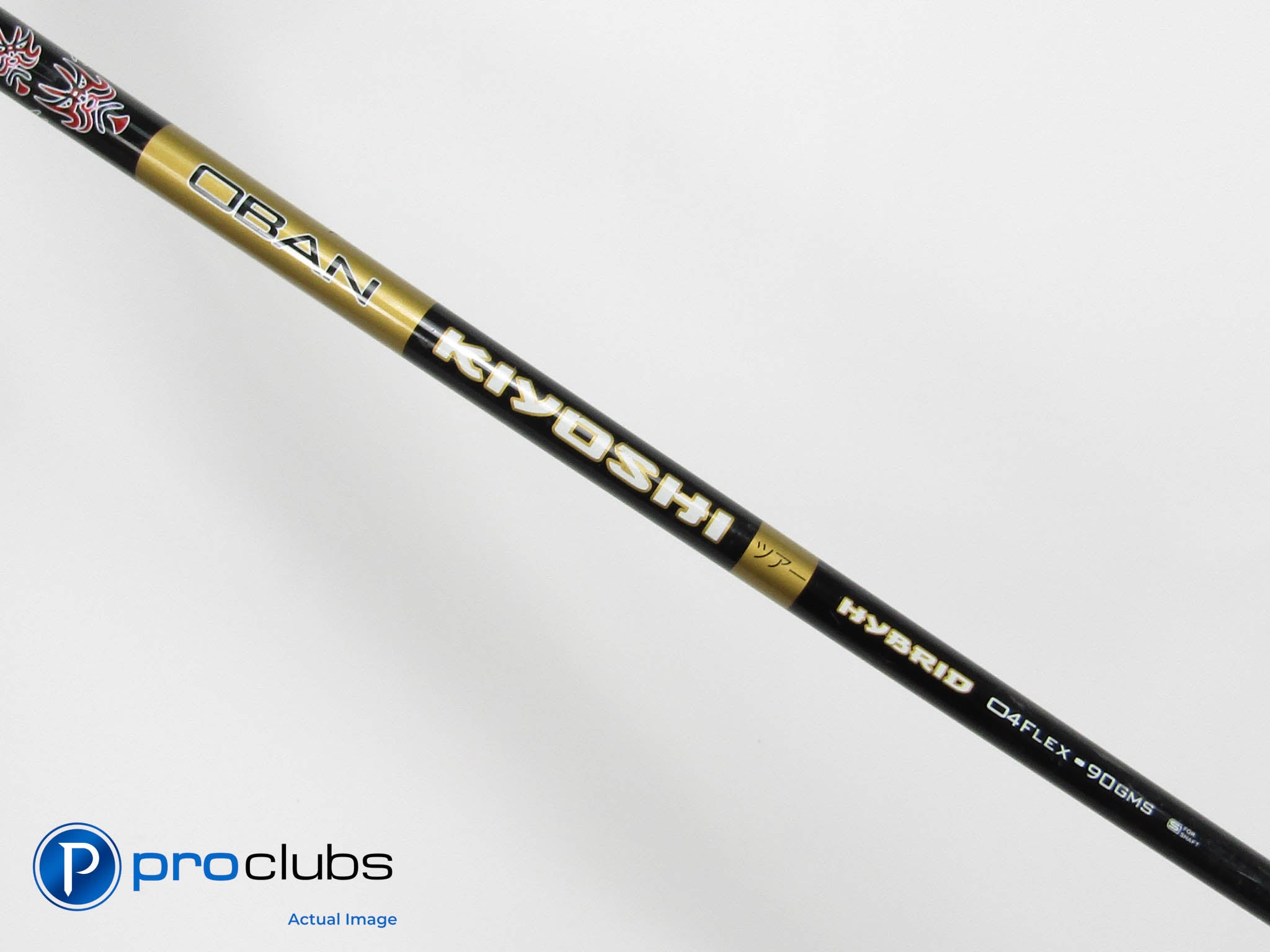 OBAN KIYOSHI Black Hybrid 90 04 Stiff Flex Hybrid Shaft w/ TaylorMade Tip 449055