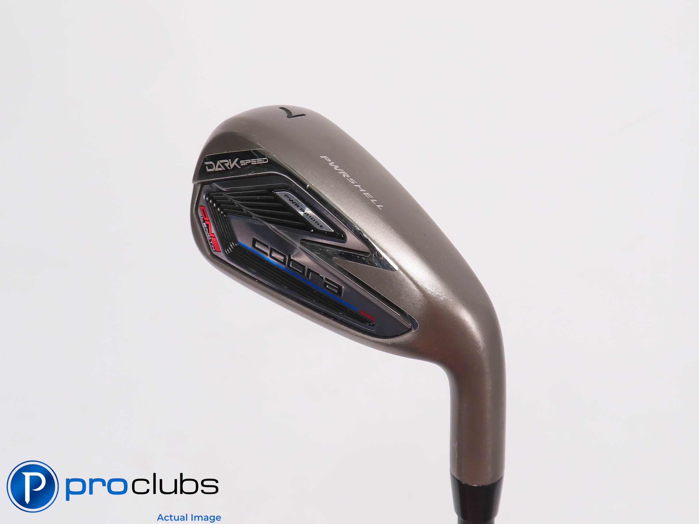 Mint! Cobra DARKSPEED ONE Length 27* 7 Iron - KBS PGI 75 Regular Flex - 454141