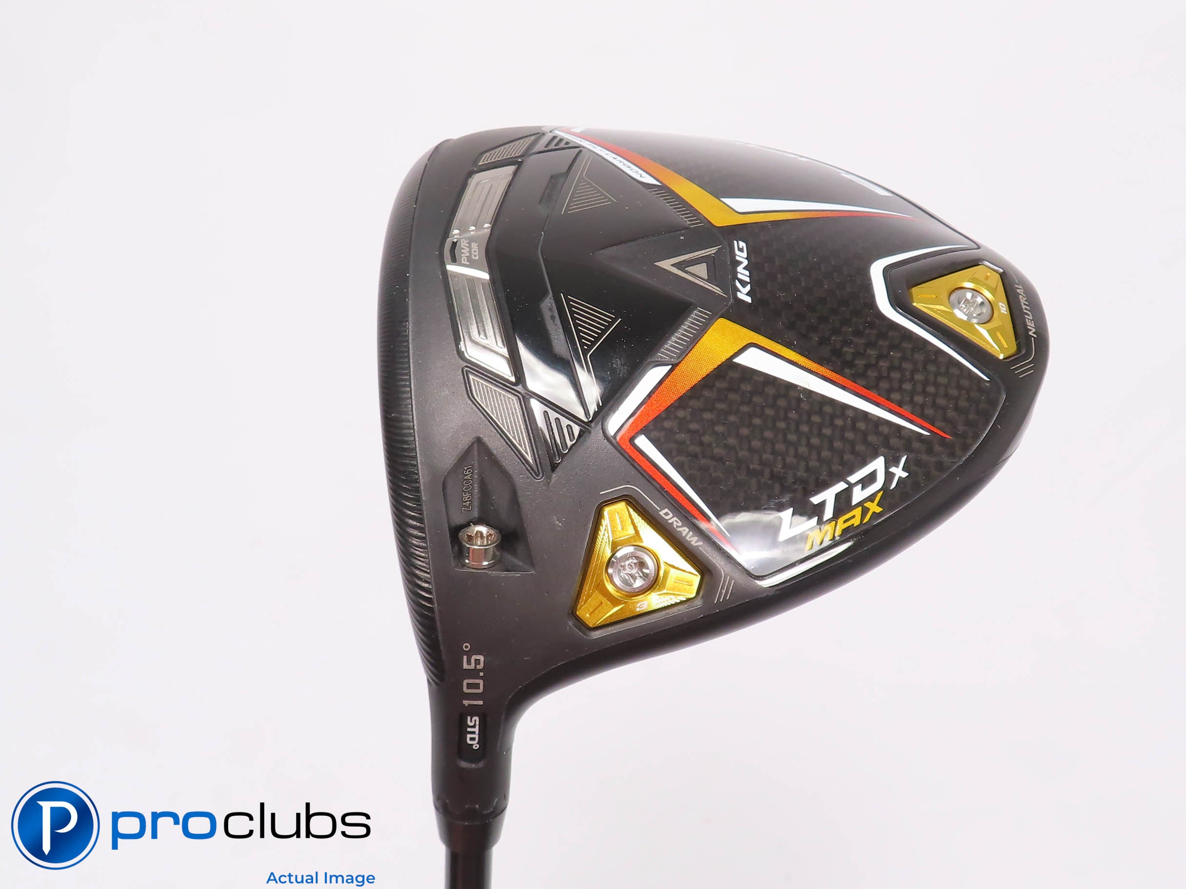 Left Handed COBRA LTDx MAX 10.5* Driver - HZRDUS RDX Smoke Blue Stiff - 452087