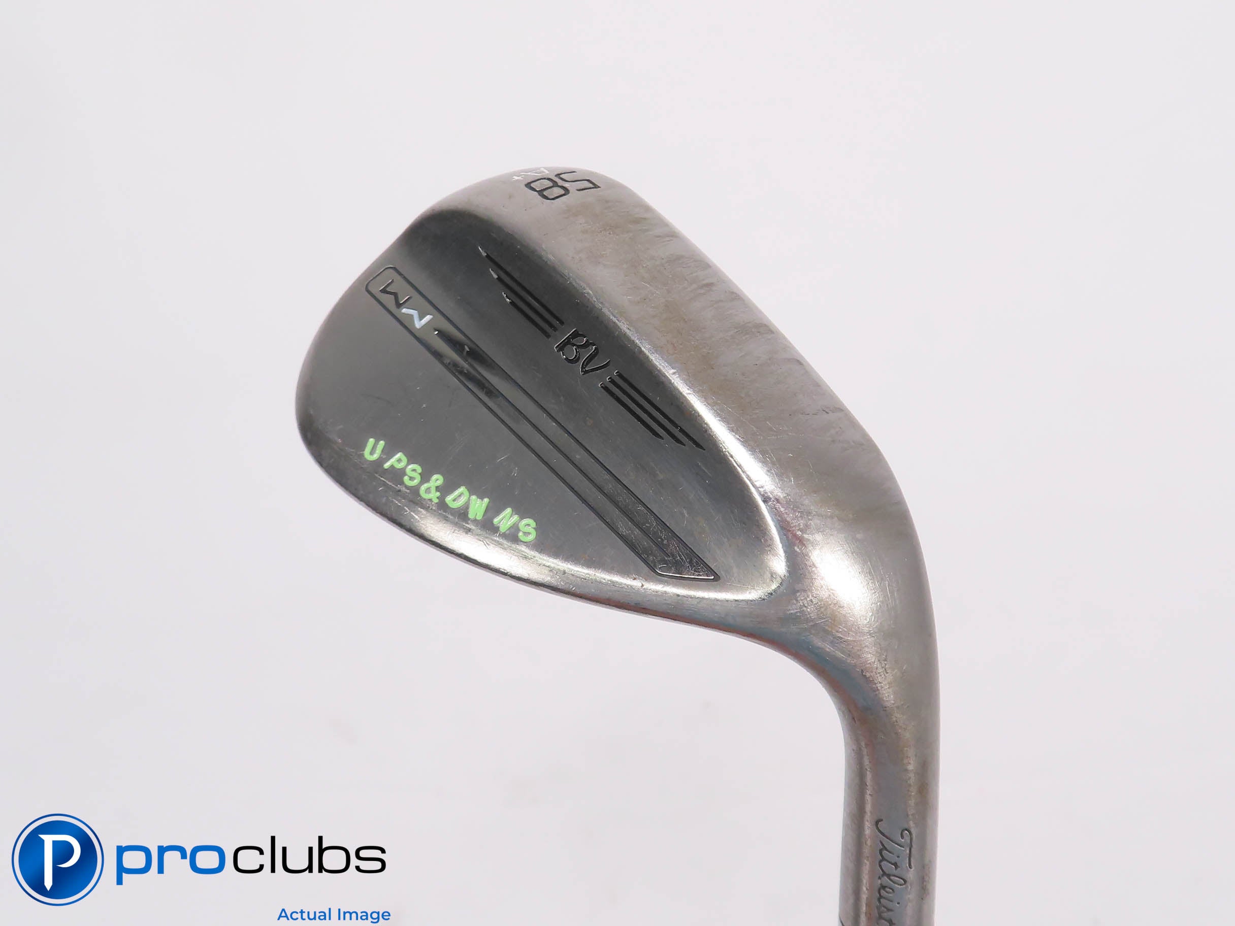 Titleist Vokey Wedgeworks RAW 58* A+ Grind Wedge - DG Tour Issue Stiff - 458036