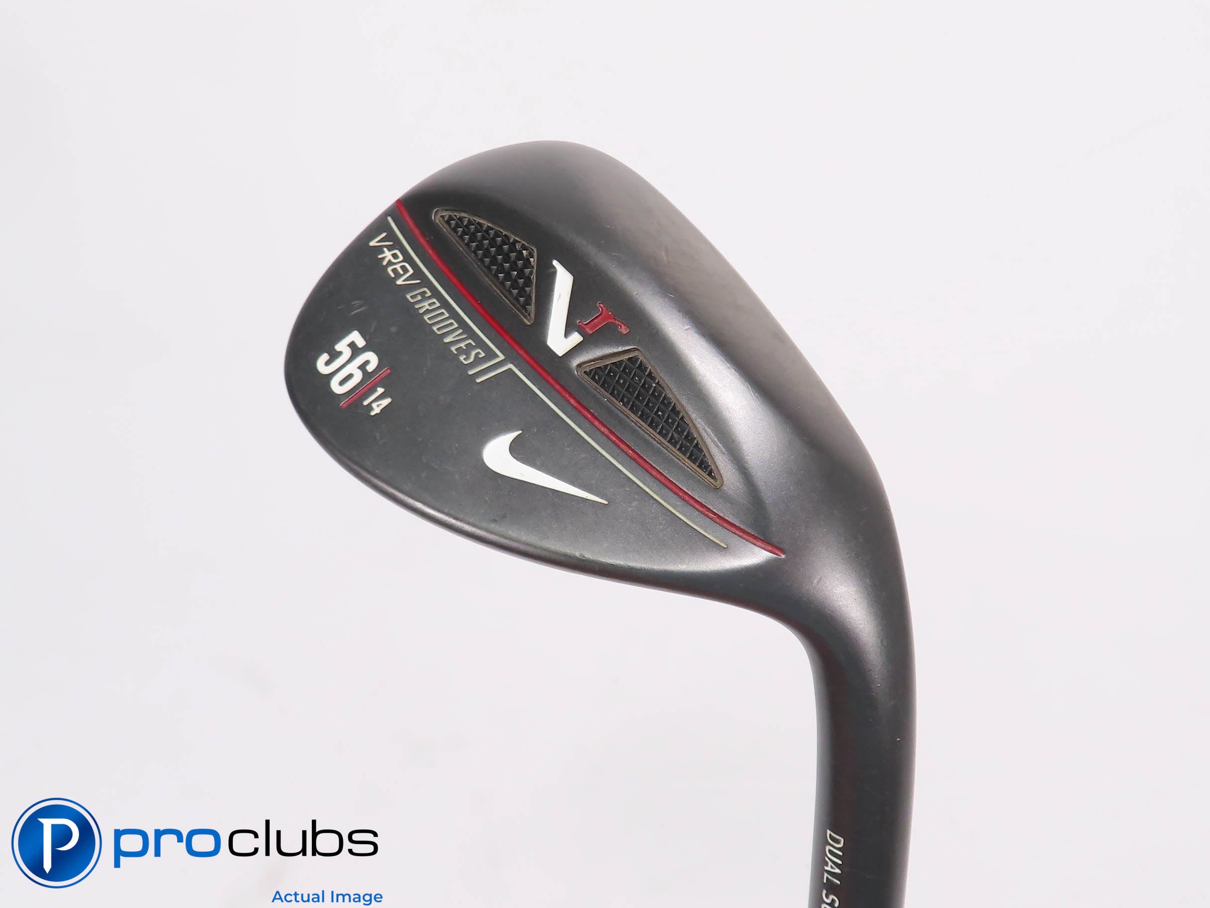 Nike VR 56*(14*) Black Wedge - Dynamic Gold S300 Stiff Flex - 458120