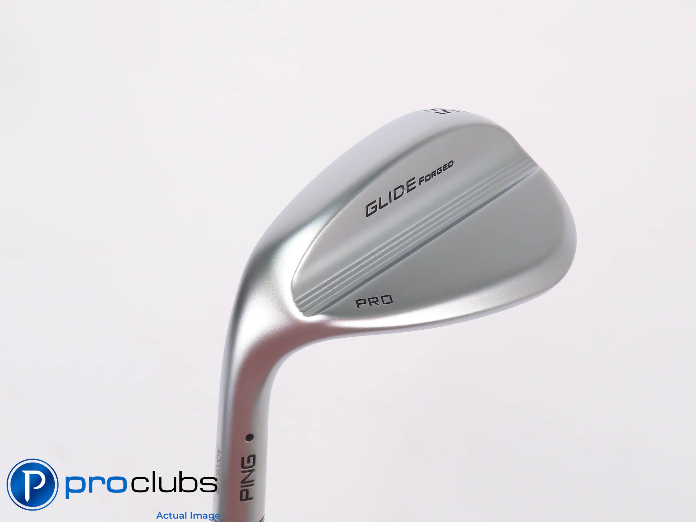 New! Left Handed PING Glide Forged Pro S-Grind 56*(10*) Wedge - X-Flex - 455008