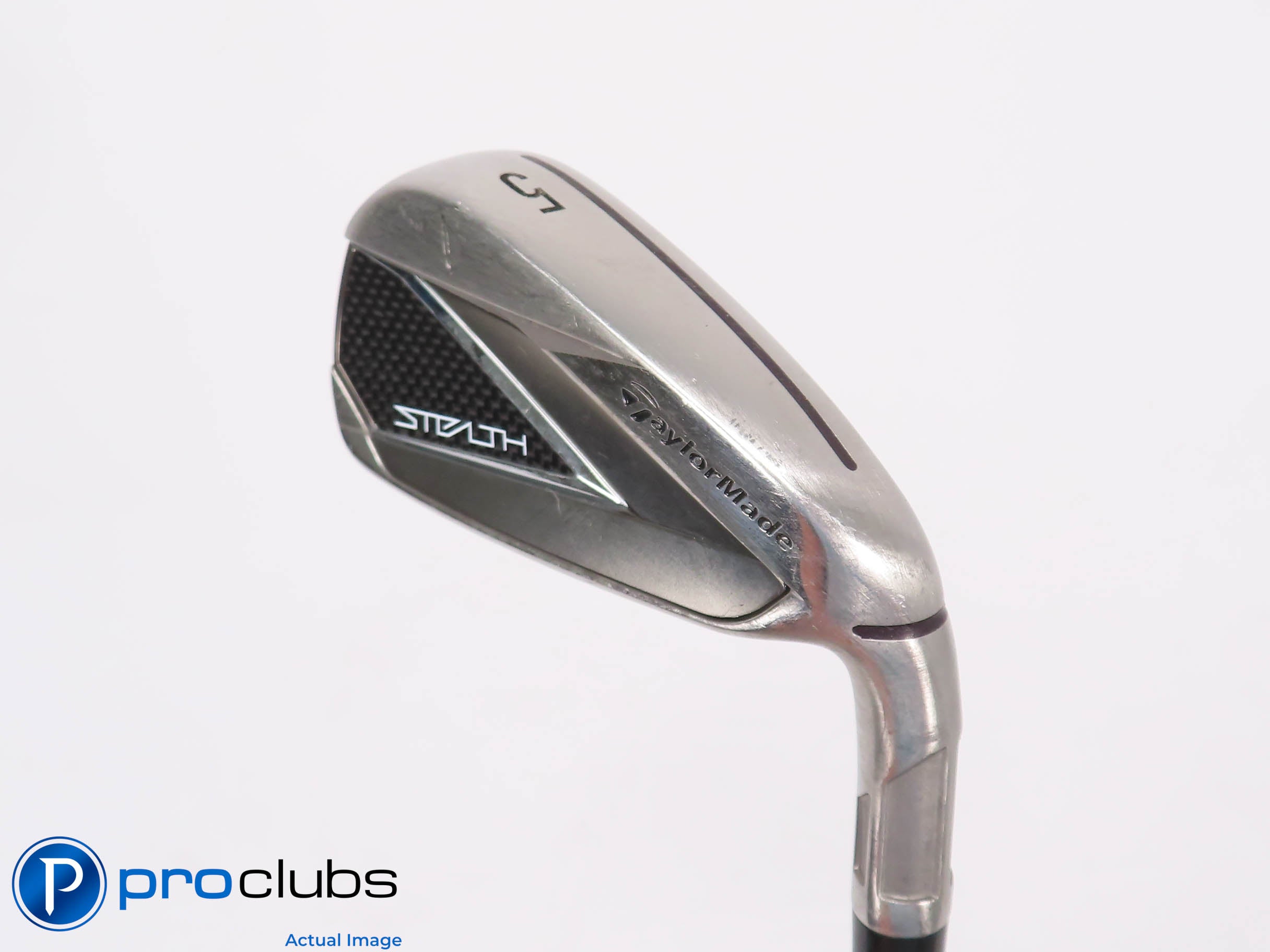 Nice TaylorMade STEALTH 21* 5 IRON - KBS MAX MT 85 Stiff Flex Steel 458199