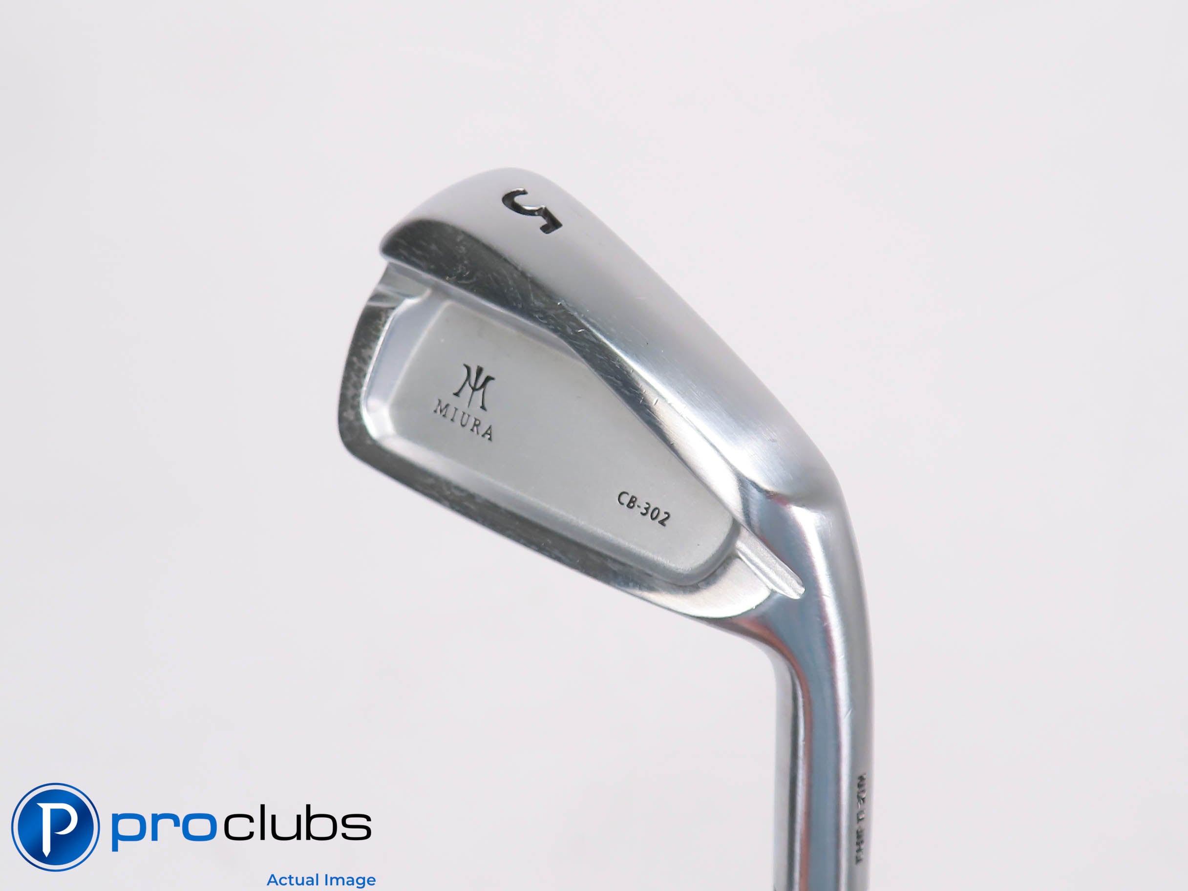 Nice Miura CB-302 25* 5 IRON - Steelfiber i80 cw Stiff Flex Graphite 458045
