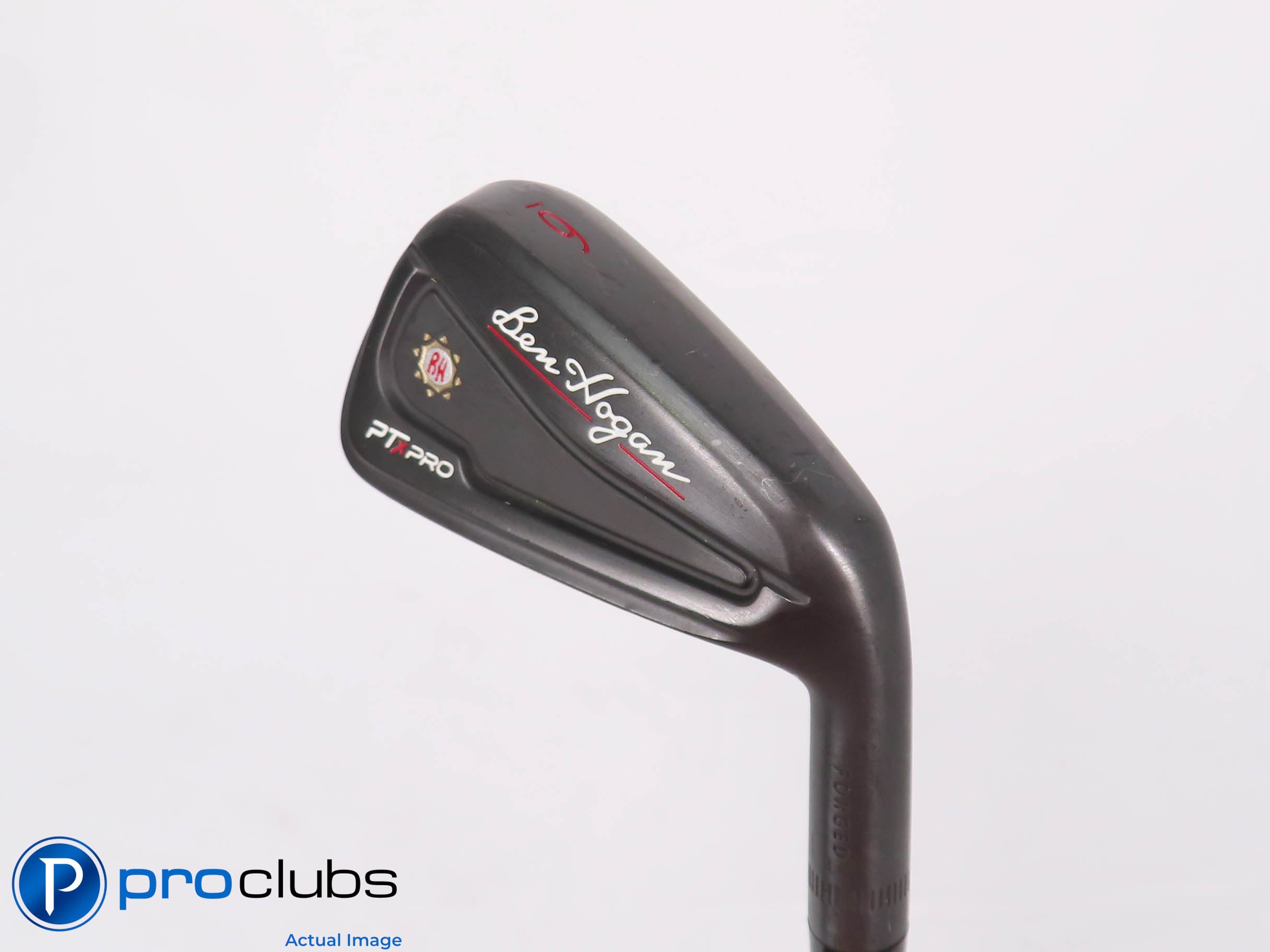 Nice Ben Hogan PTx Pro Forged Black 30* 6 IRON -KBS 90 Regular Flex Steel 458148