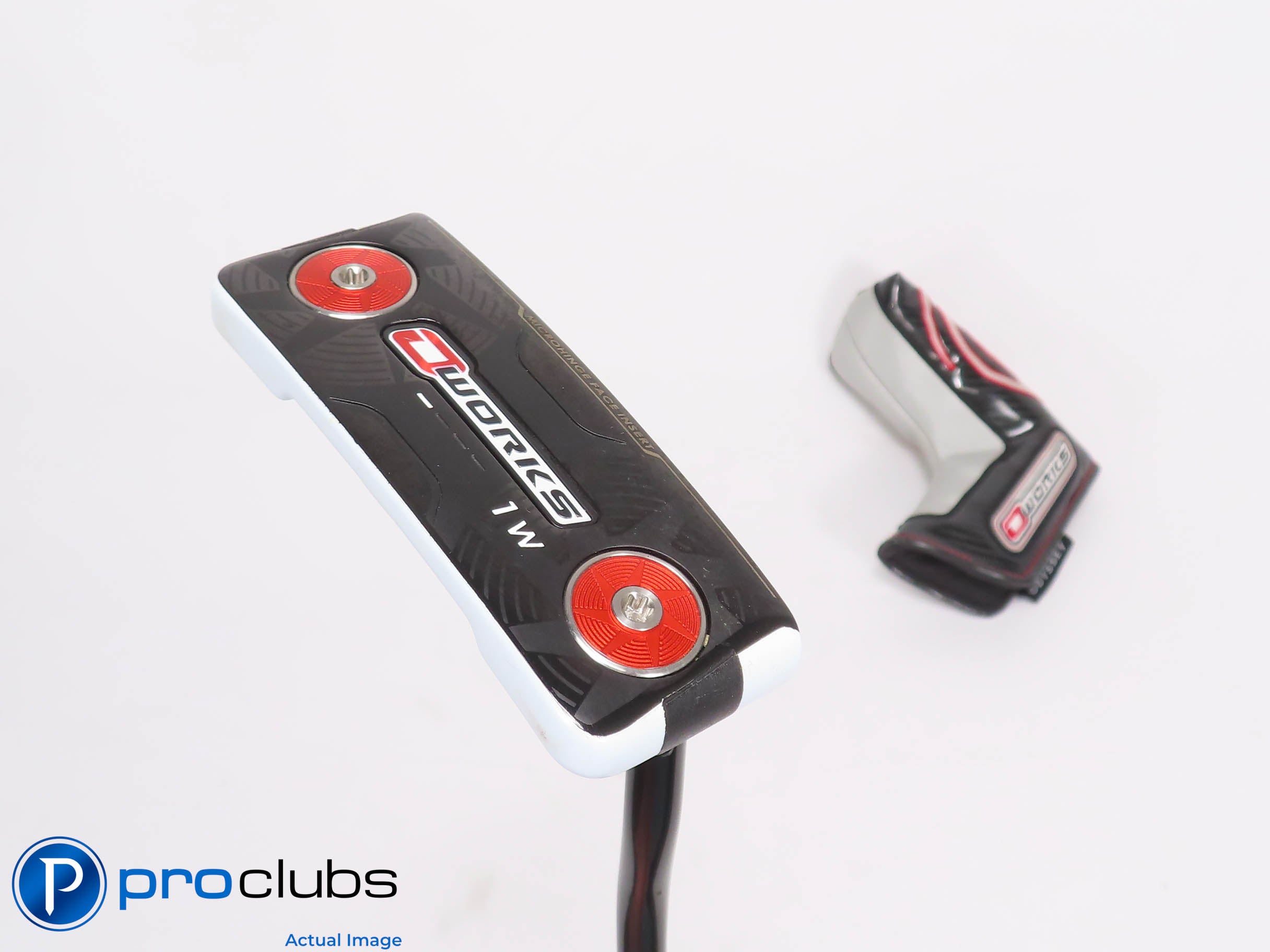 Nice Odyssey O'WORKS 1W Double Bend 35" PUTTER w/Headcover 458189