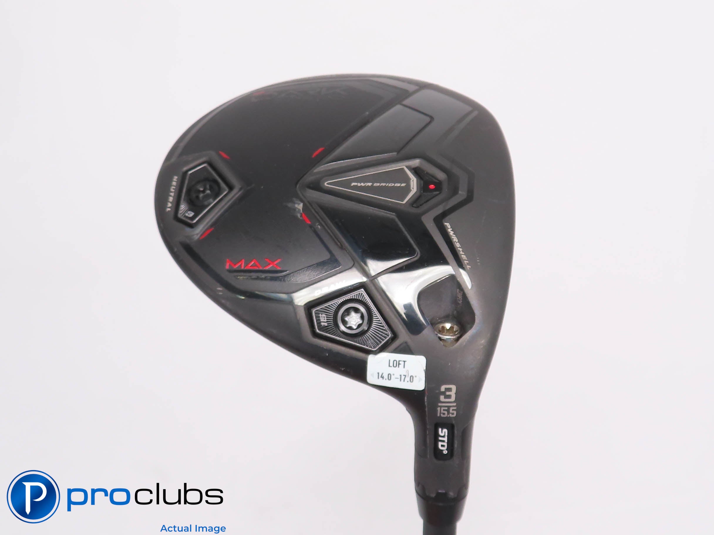 Cobra DARKSPEED MAX 15.5* 3 WOOD - HZRDUS CB Red 50g 5.5 Regular Flex 455615