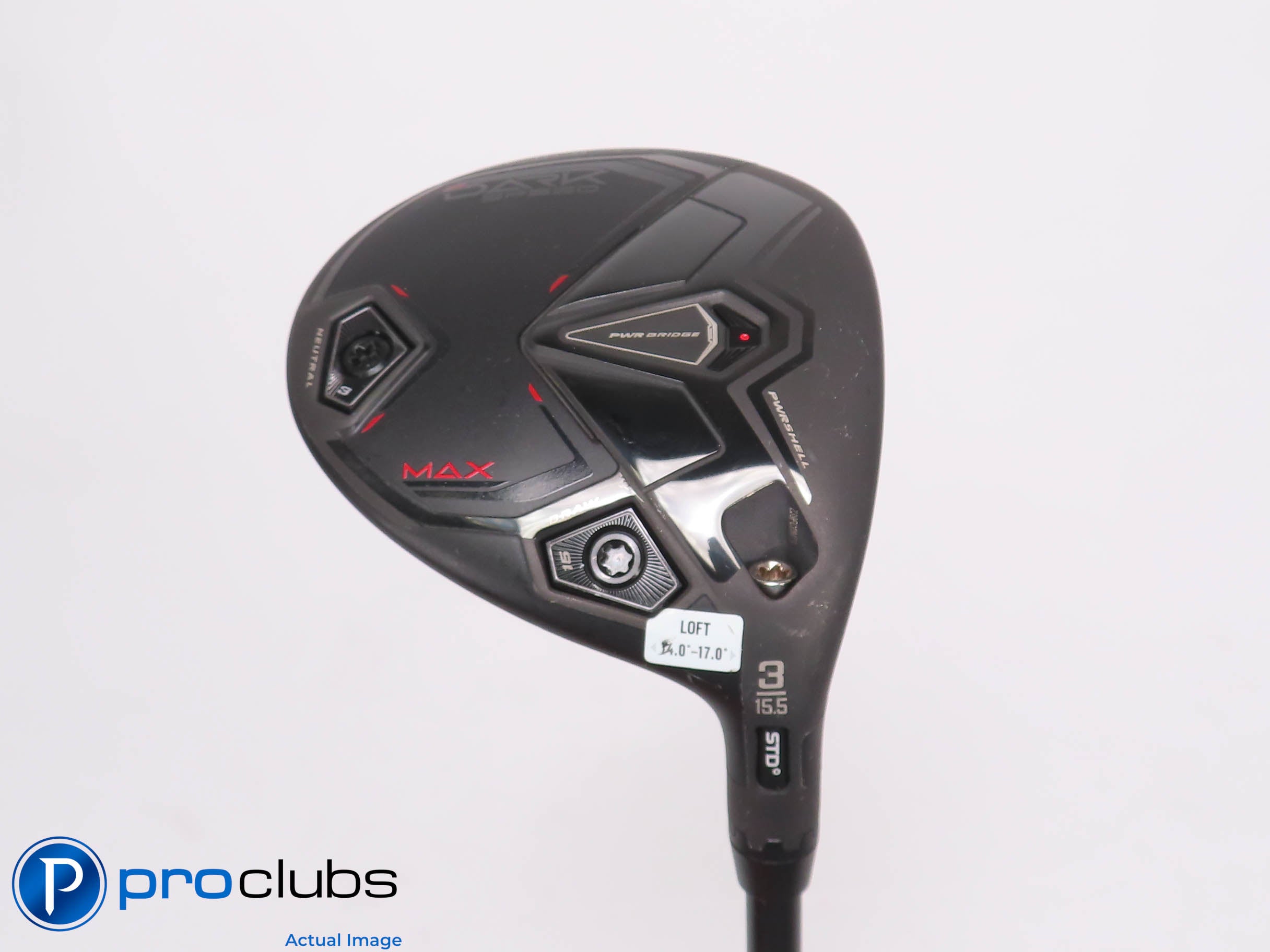 Nice Cobra DARKSPEED MAX 15.5* 3 WOOD - UST Helium Black 5F2 Senior Flex 456333